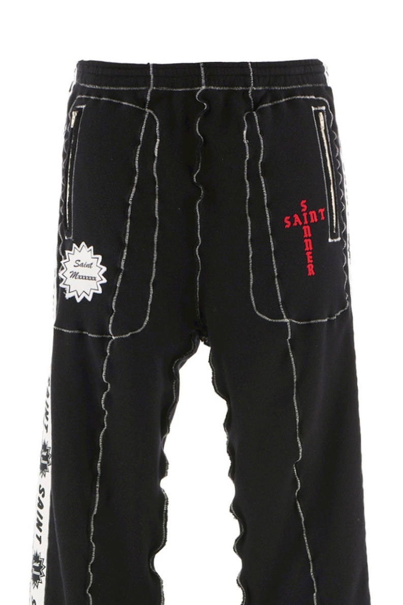 ALM_SWEAT PANTS/BLK / BLK