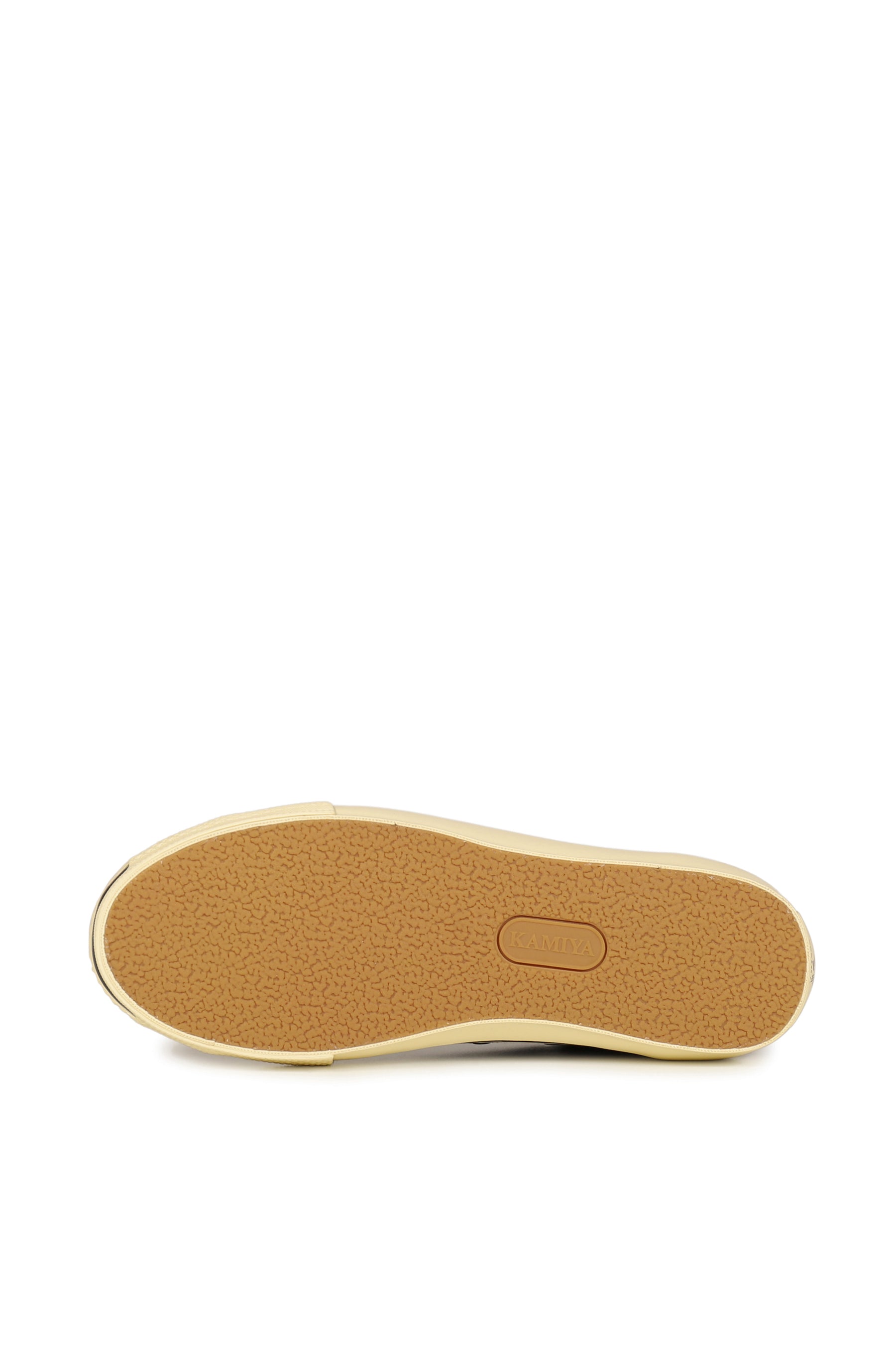 "JOEY"AGED-SOLE SUEDE VULCANIZED SNEAKER / BLK