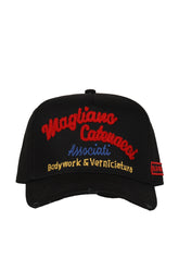 EMBROIDERED BASEBALL CAPS / NERO 