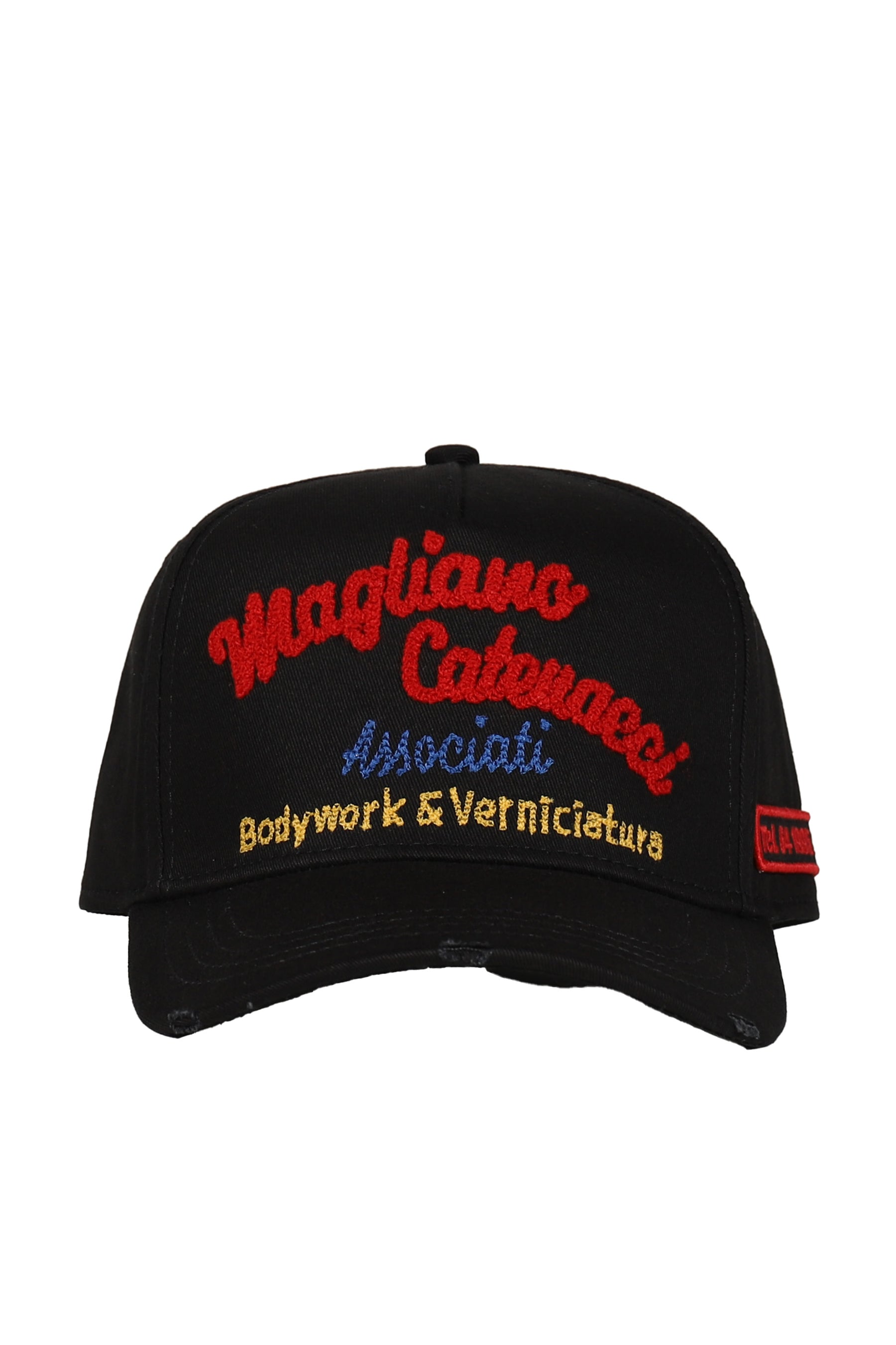 EMBROIDERED BASEBALL CAPS / NERO 