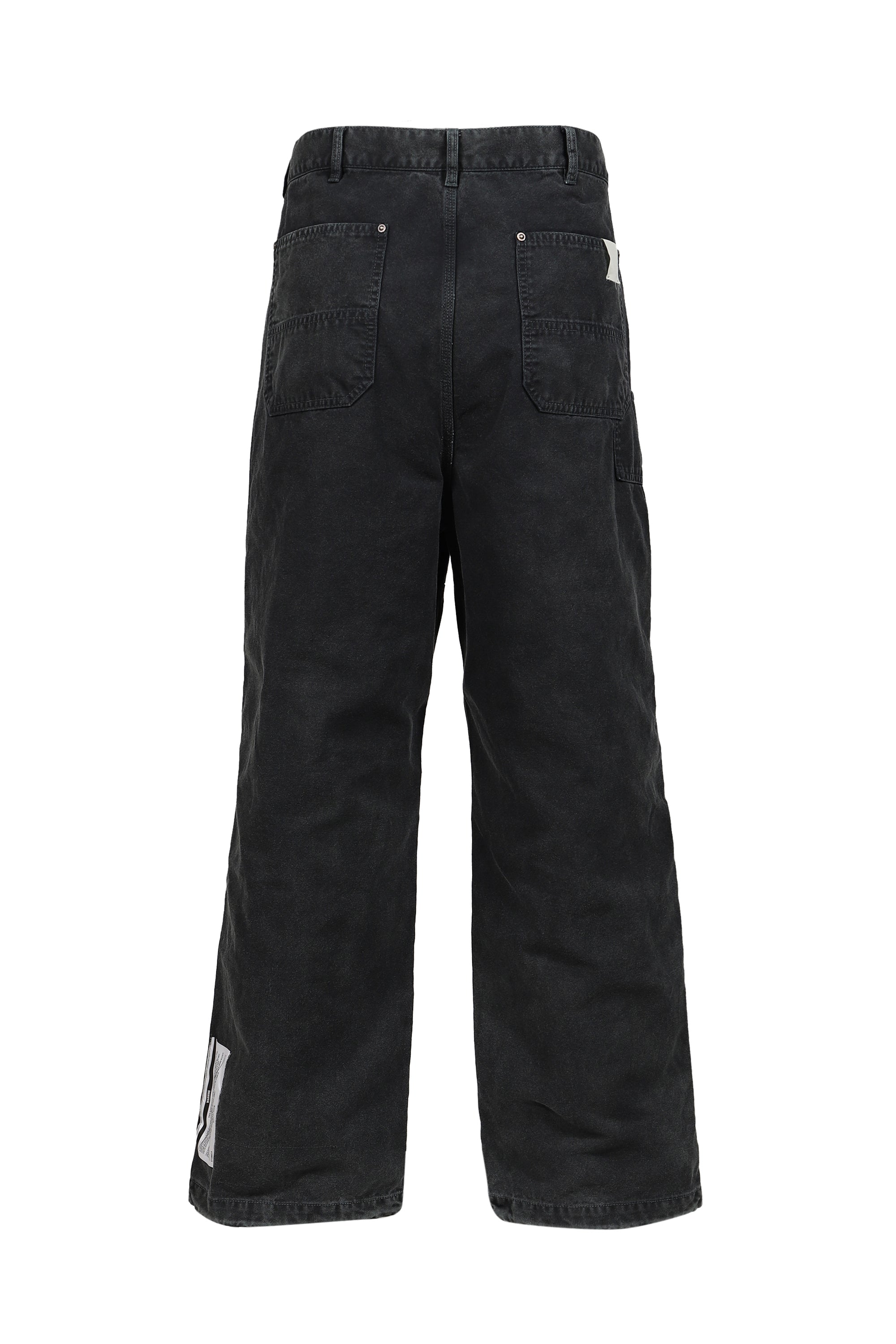 N.HOOLYWOOD エヌハリウッド SS26 WORK PANTS / BLK - NUBIAN ヌビアン