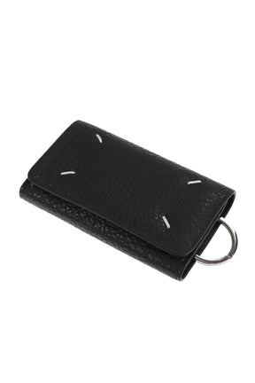 KEY CHAIN 6 RINGS / BLK