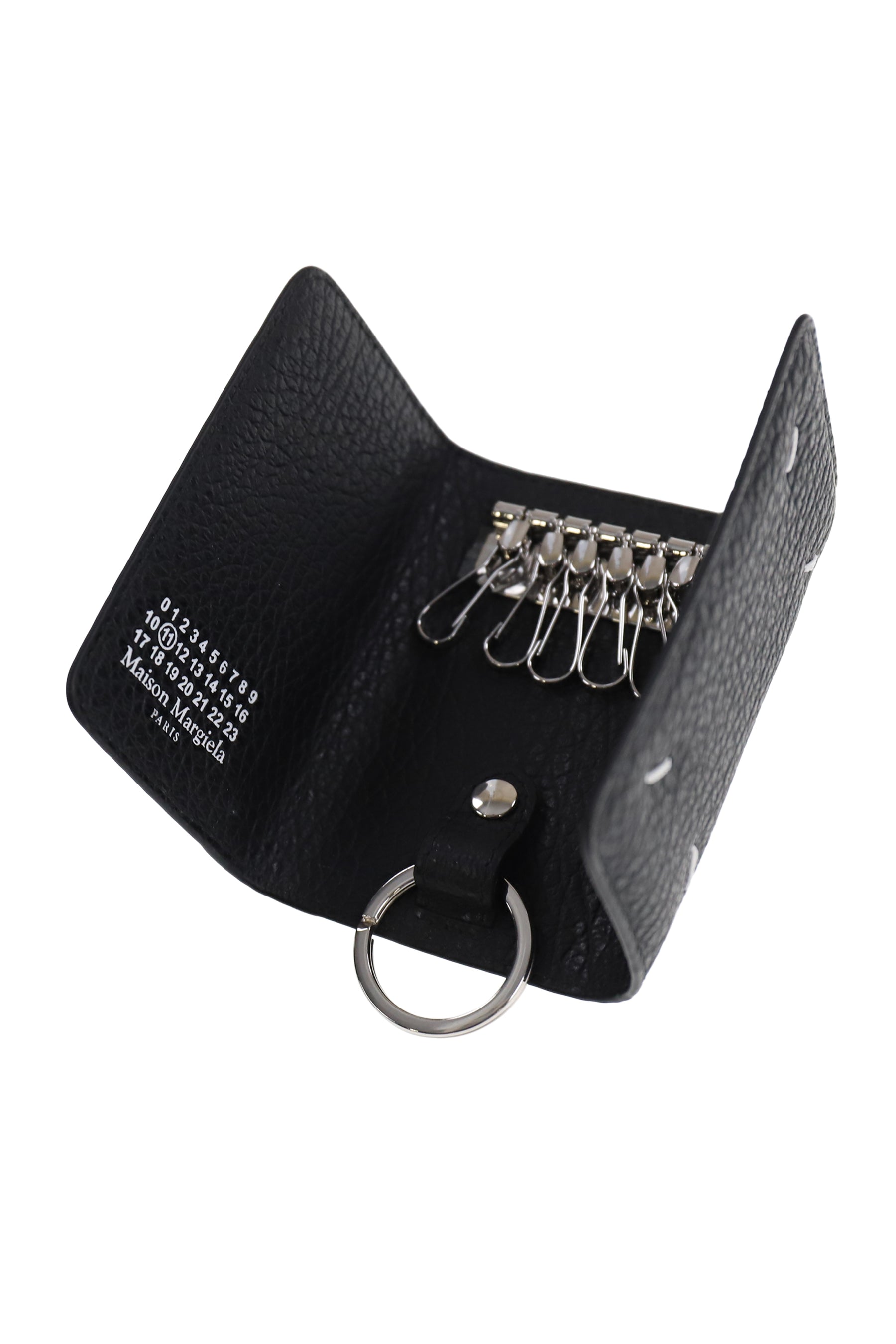 KEY CHAIN 6 RINGS / BLK