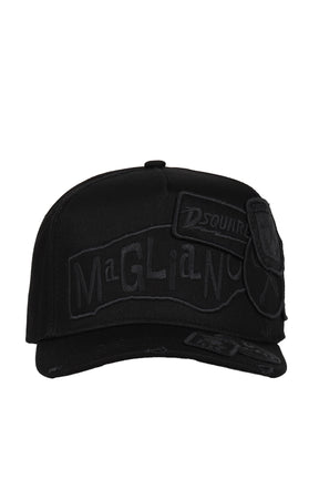 PATCH BASEBALL CAPS / NERO 
