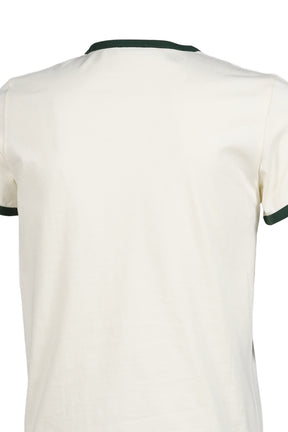 SS T-SHIRT / WHT/GRN