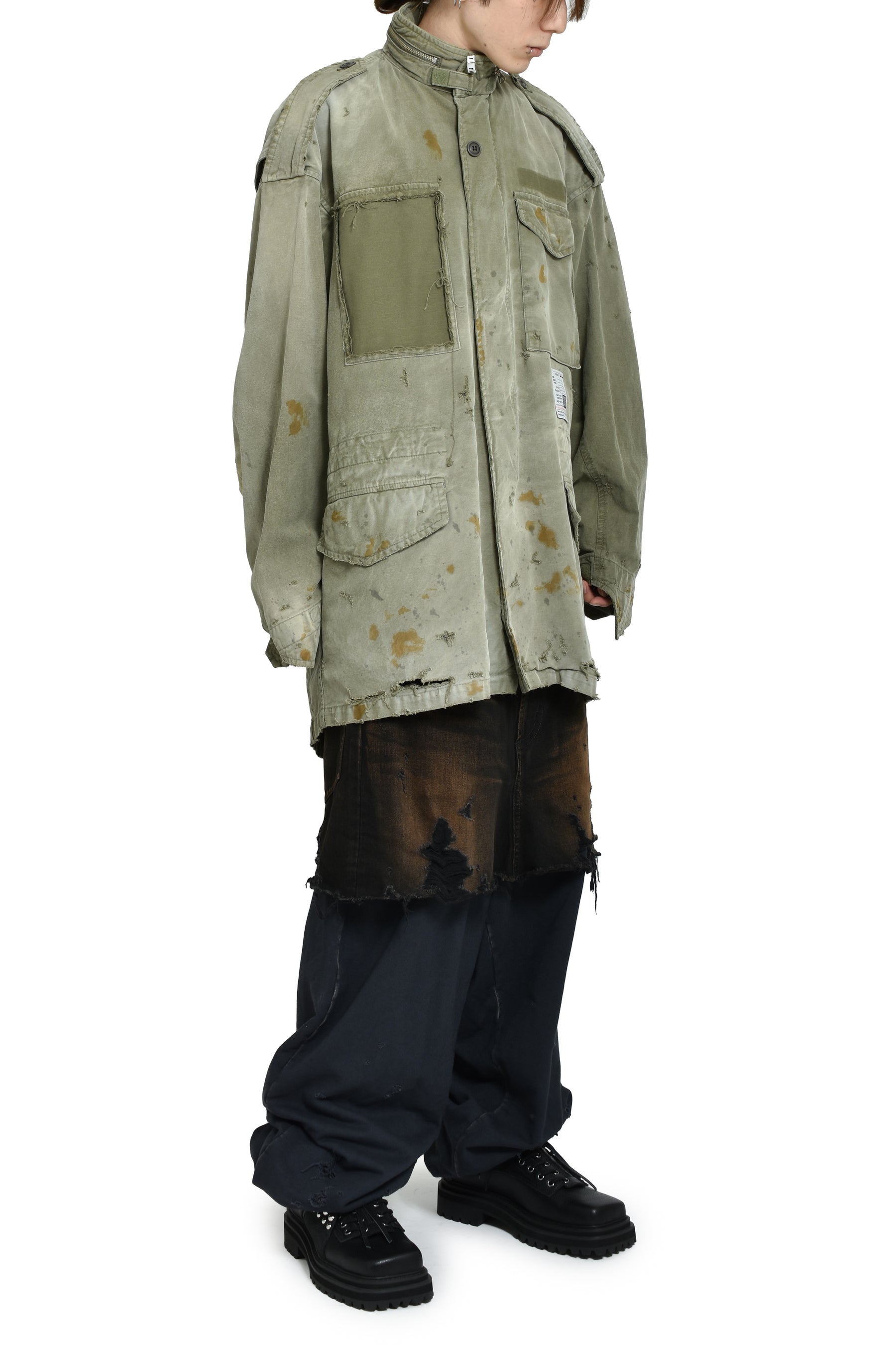 Maison MIHARA YASUHIRO メゾン ミハラヤスヒロ FW25 DISTRESSED