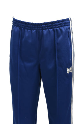 ZIPPED TRACK PANT - POLY SMOOTH / ROYAL
