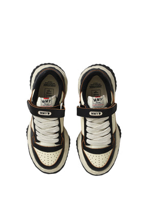 KEITH LOW LEATHER / BLK WHT