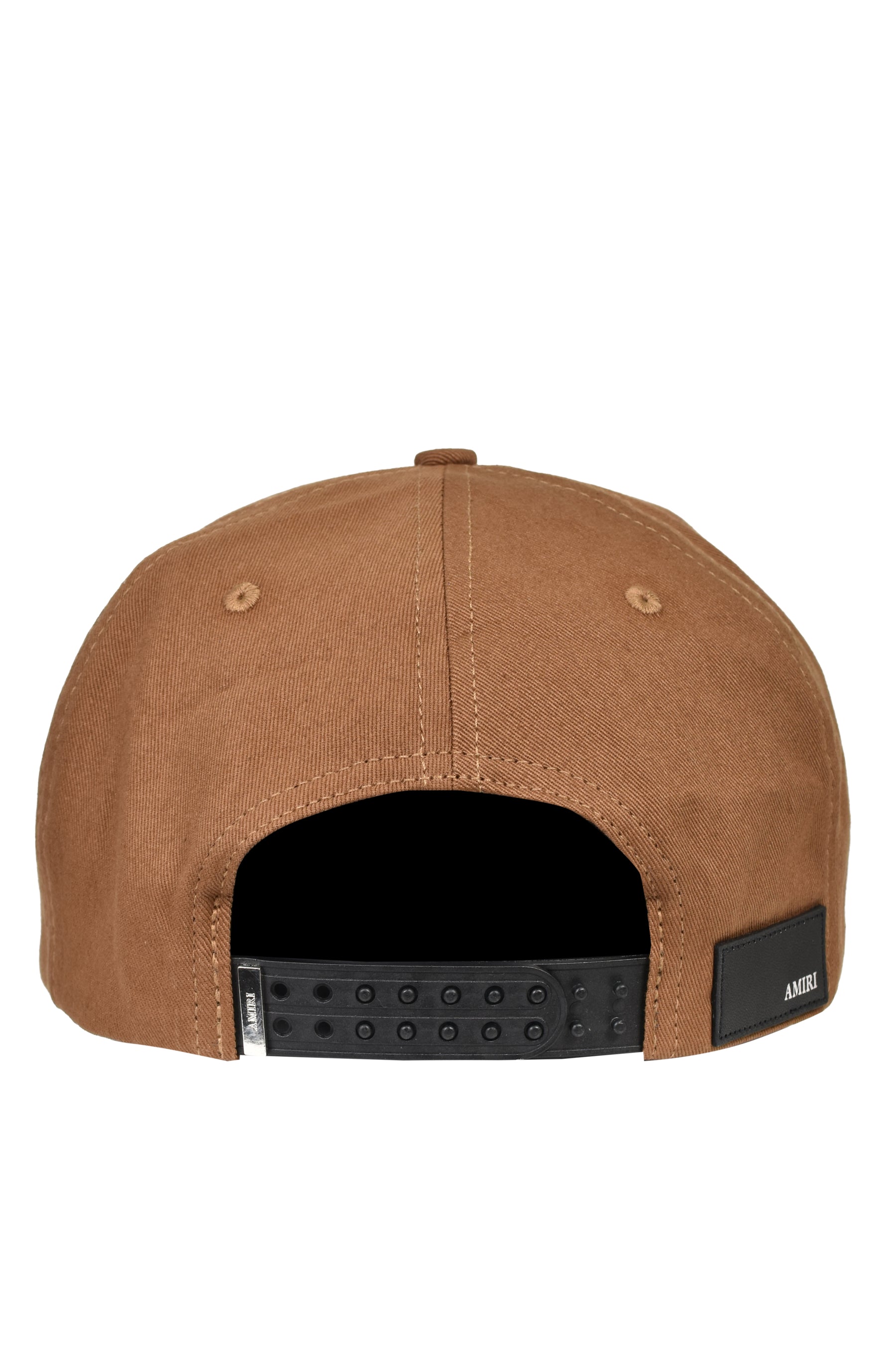 CRYSTAL MA OUTLINE CANVAS HAT / COFFEE