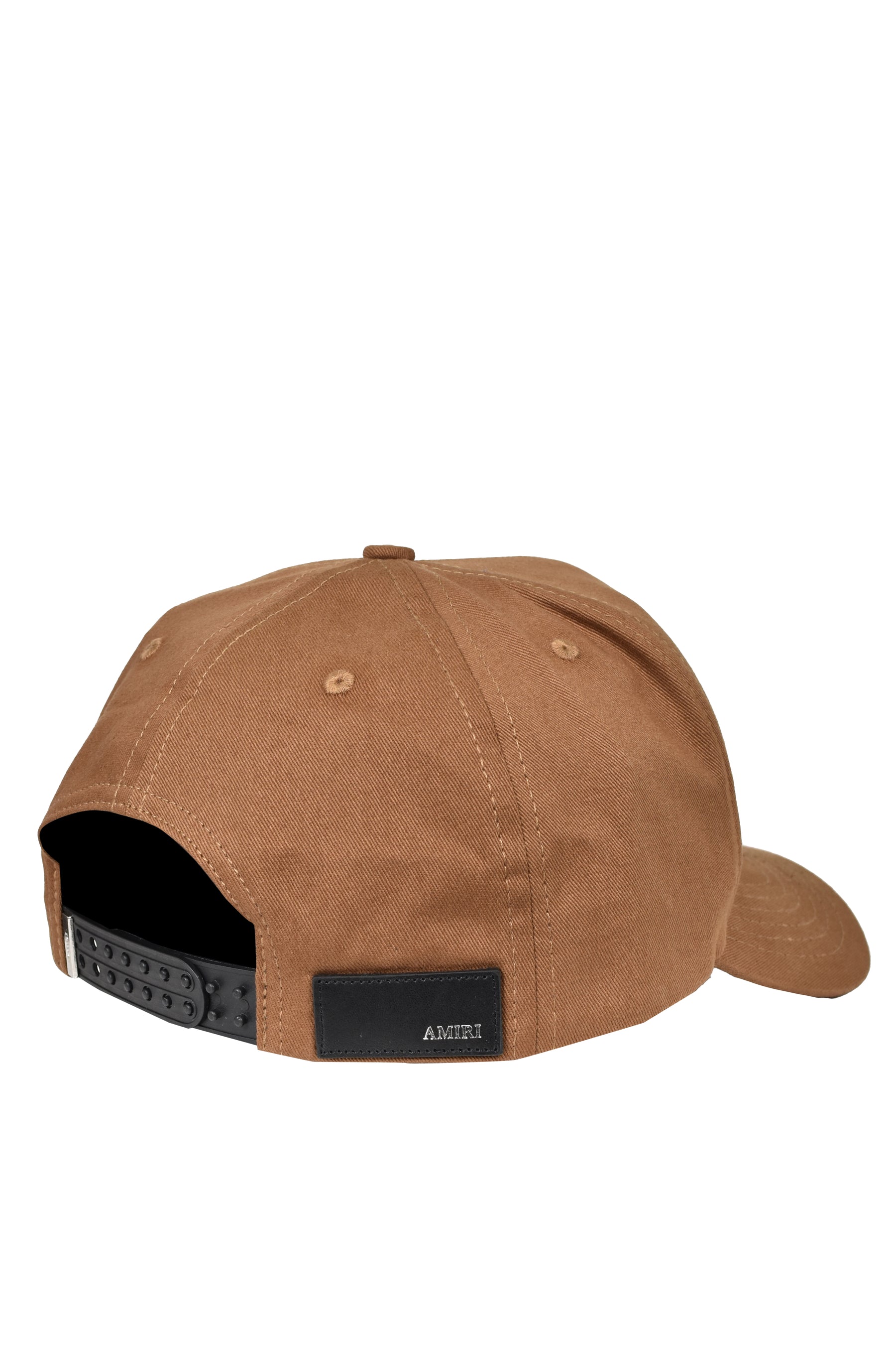 CRYSTAL MA OUTLINE CANVAS HAT / COFFEE