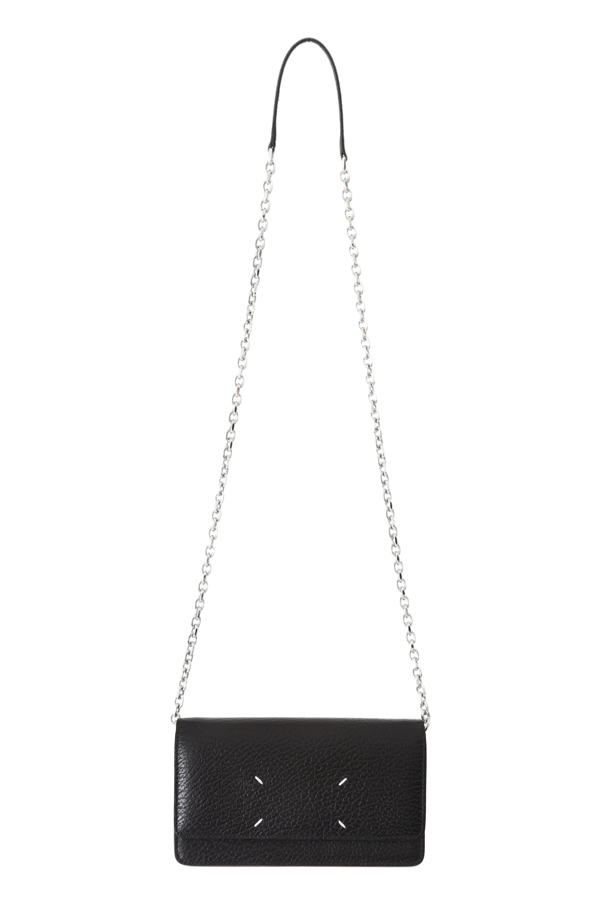 Maison Margiela メゾンマルジェラ SS26 WALLET ON CHAIN MEDIUM / BLK