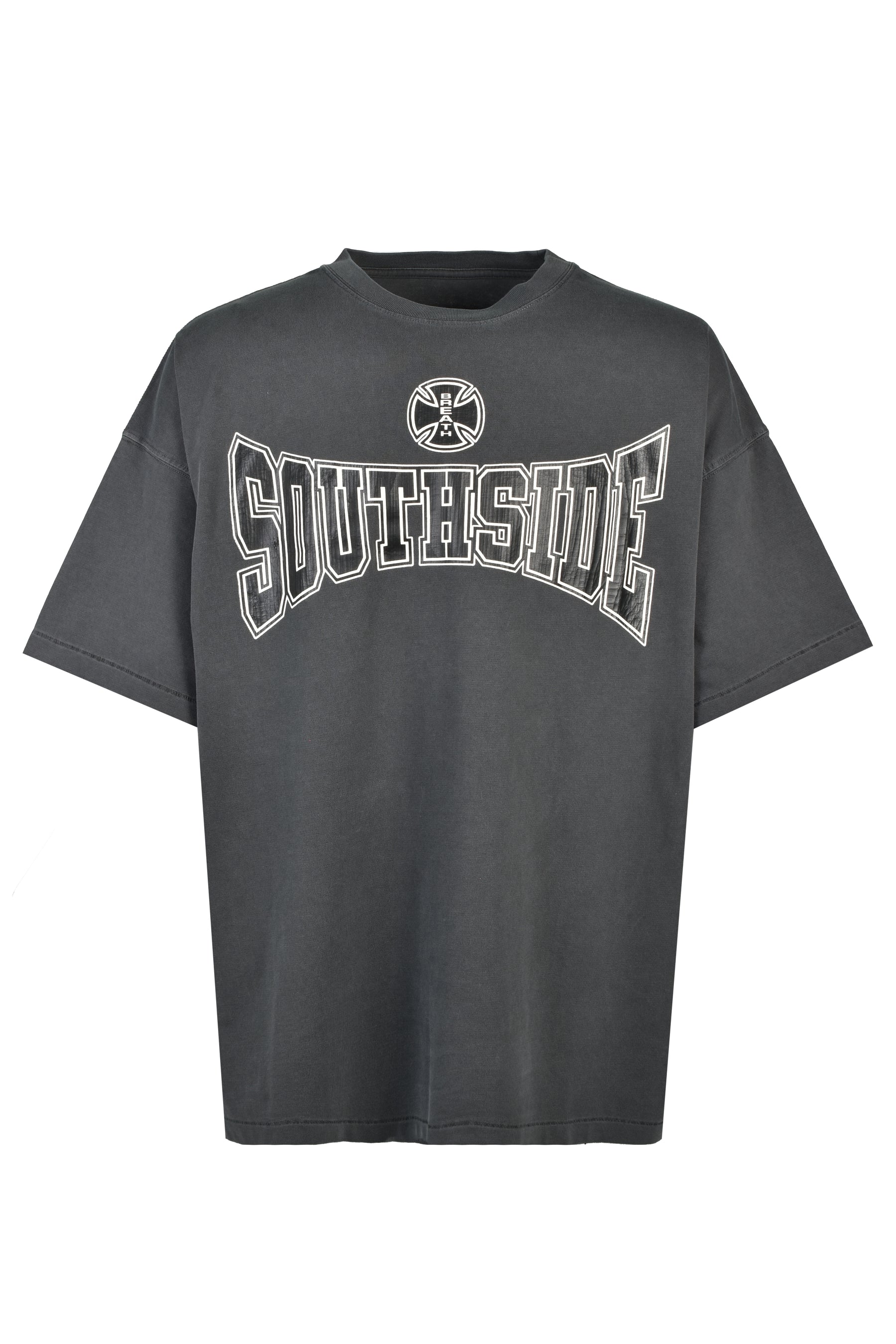 SOUTHSIDE CROSS TEE / BLK