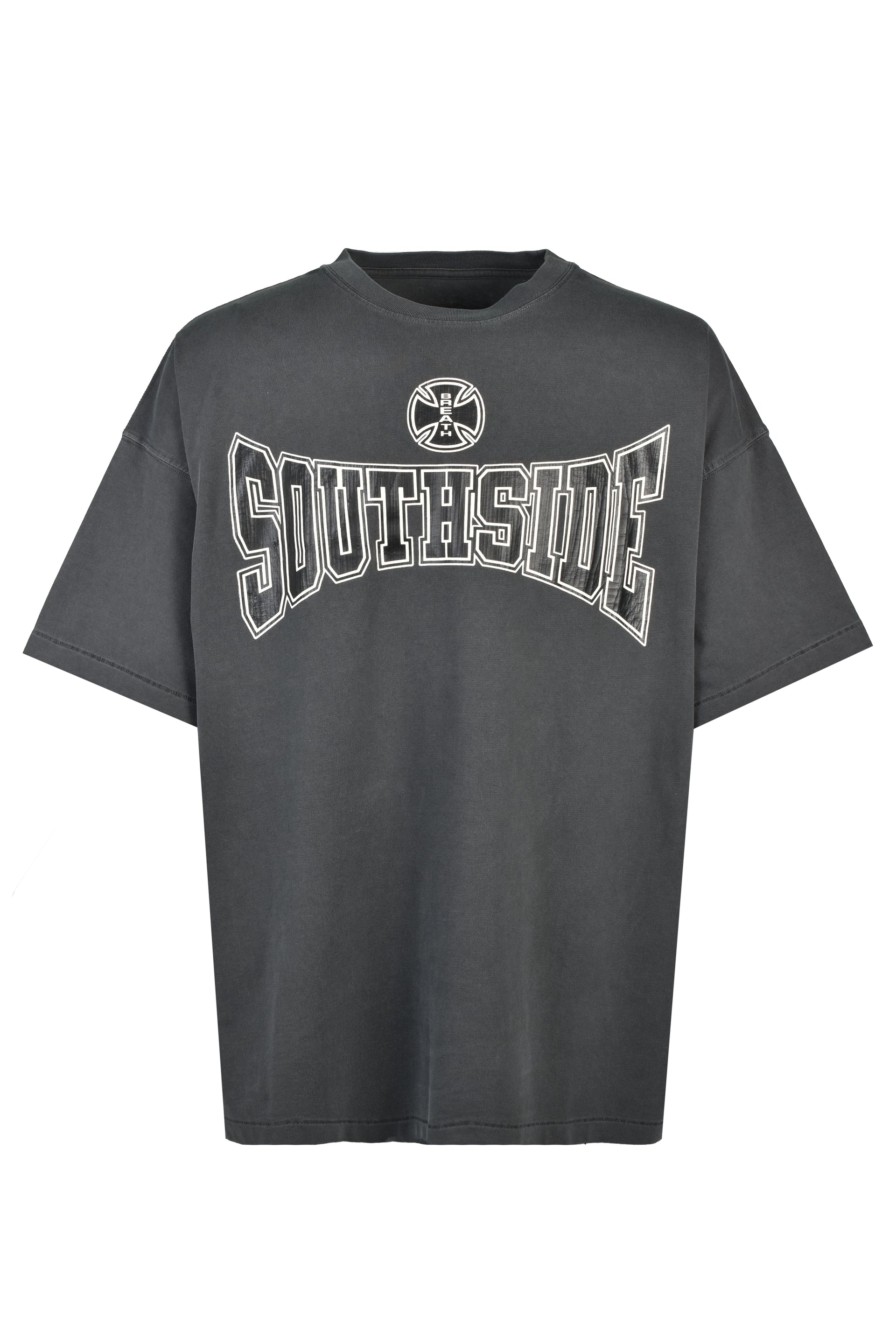 SOUTHSIDE CROSS TEE / BLK