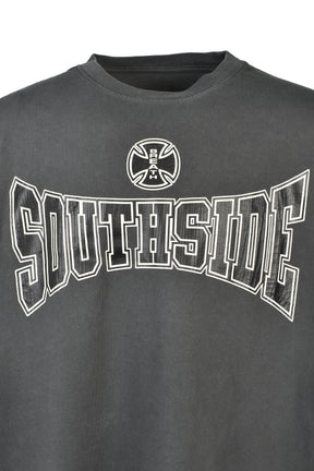 SOUTHSIDE CROSS TEE / BLK