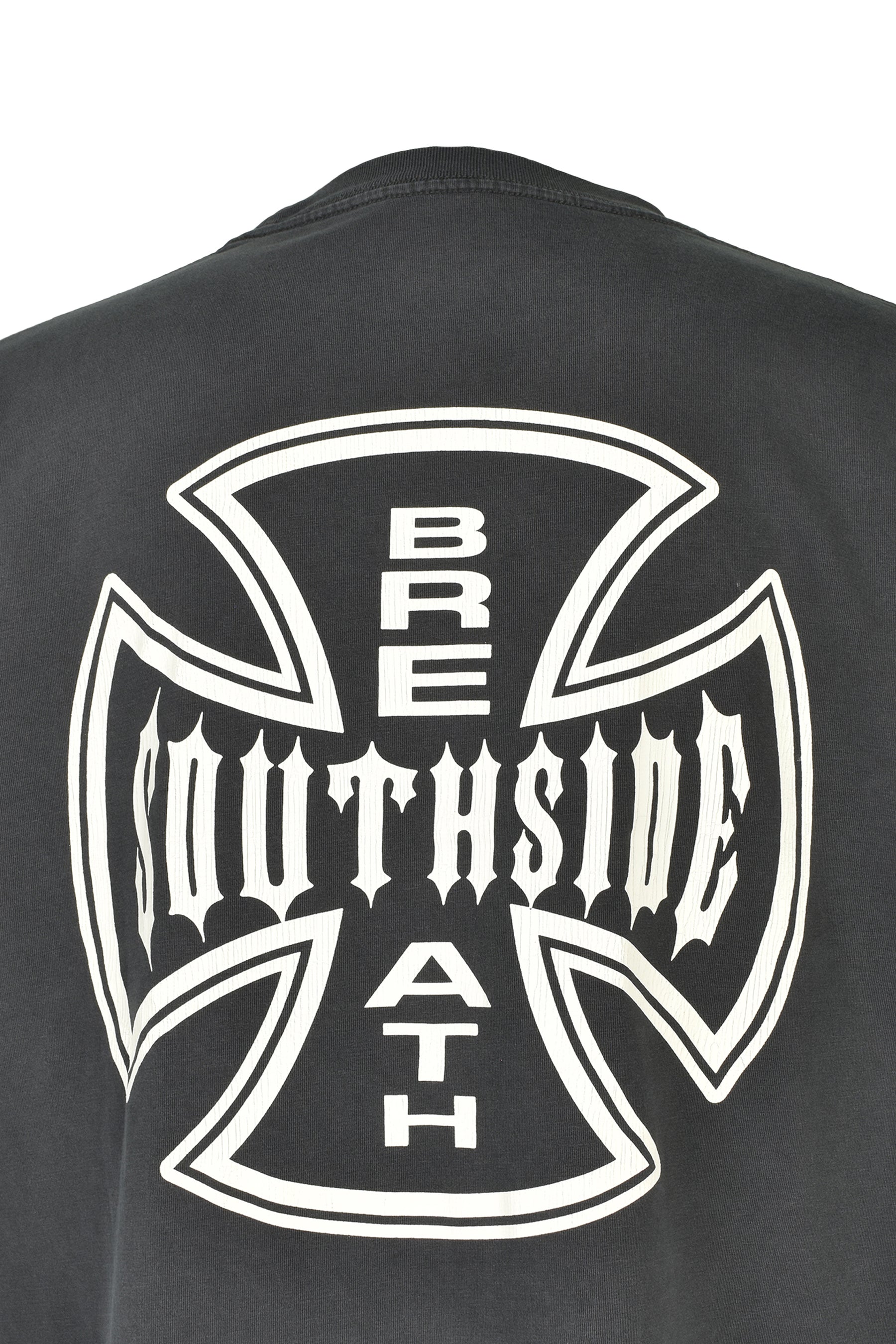 SOUTHSIDE CROSS TEE / BLK