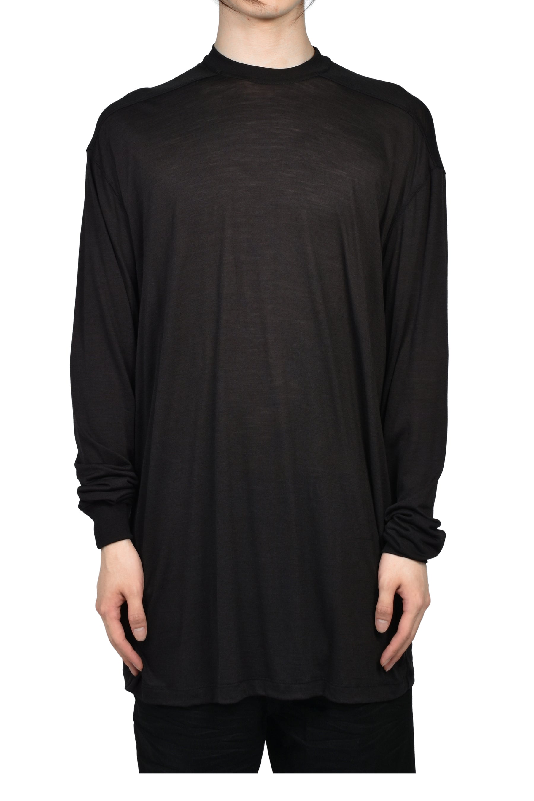 RICK S JUMBO LS T / BLK