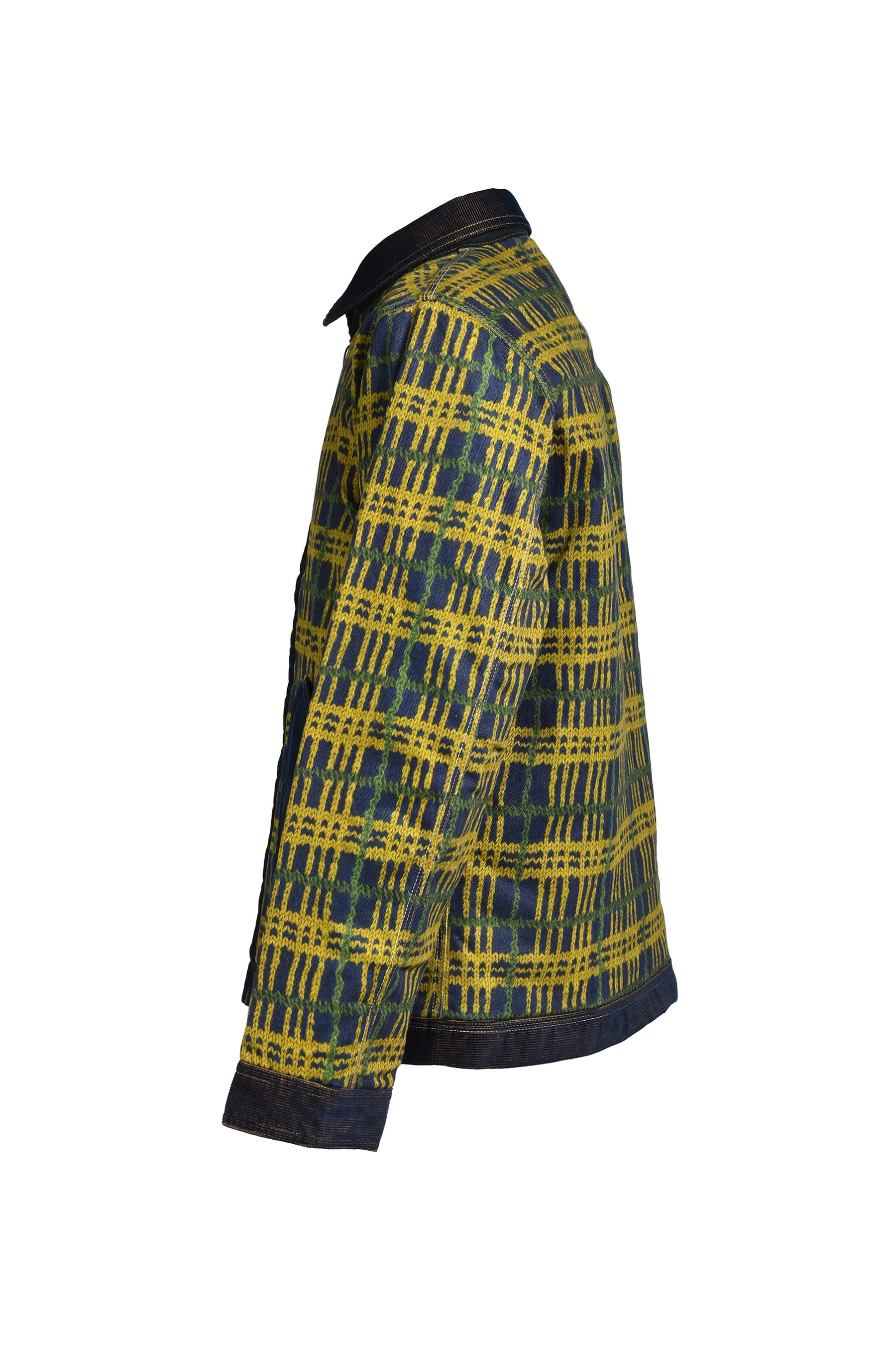 MODULAR JACKET / ND TARTAN PRINT