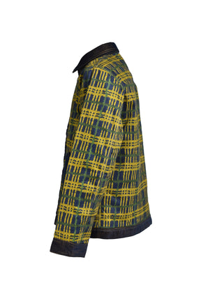 MODULAR JACKET / ND TARTAN PRINT