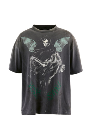 SAINT Mxxxxxx Saint Michael FW25 SS TEE/HOLY SAINT / BLACK