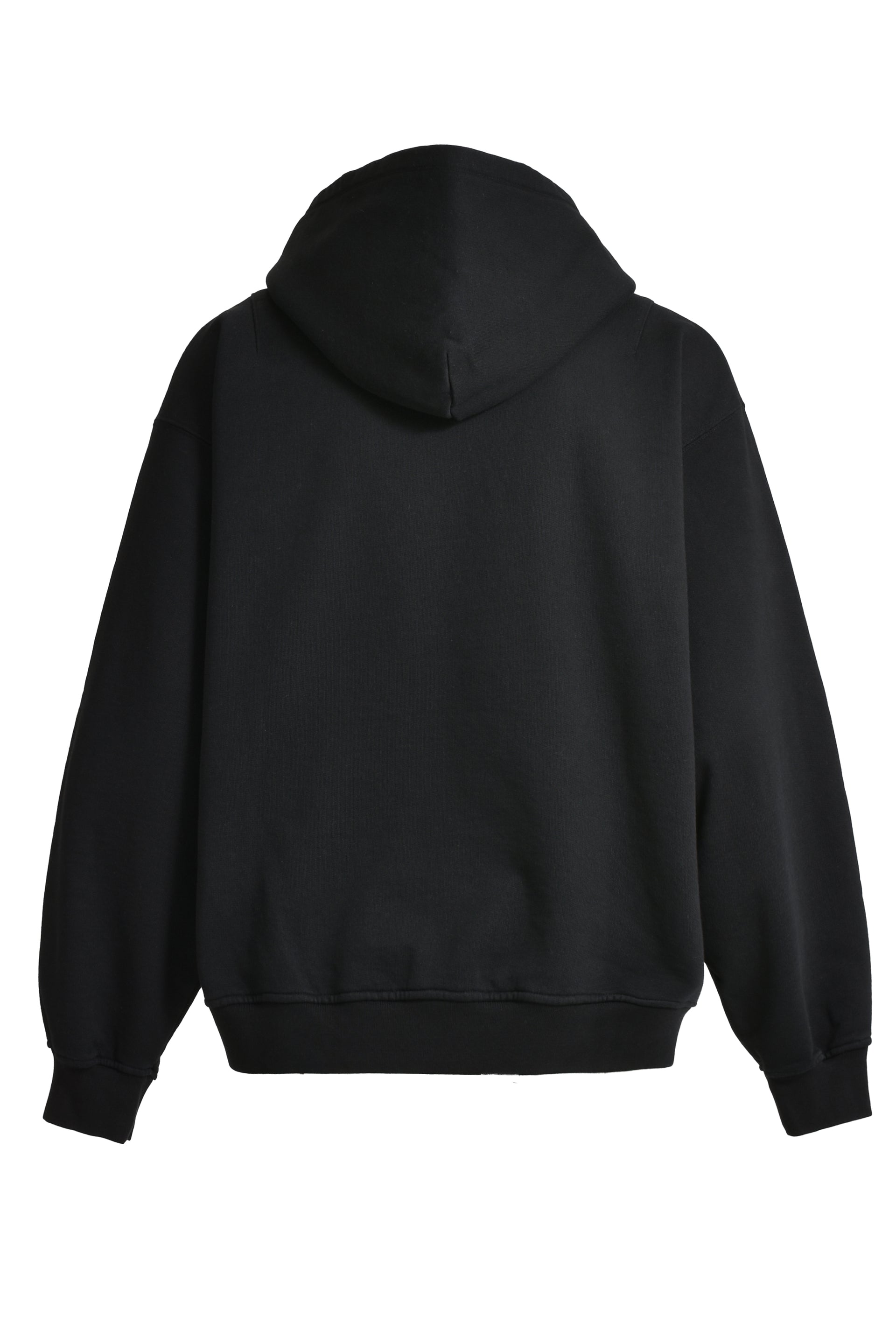 BREATH NEWRICH WIDE ZIP UP HOODIE / BLK