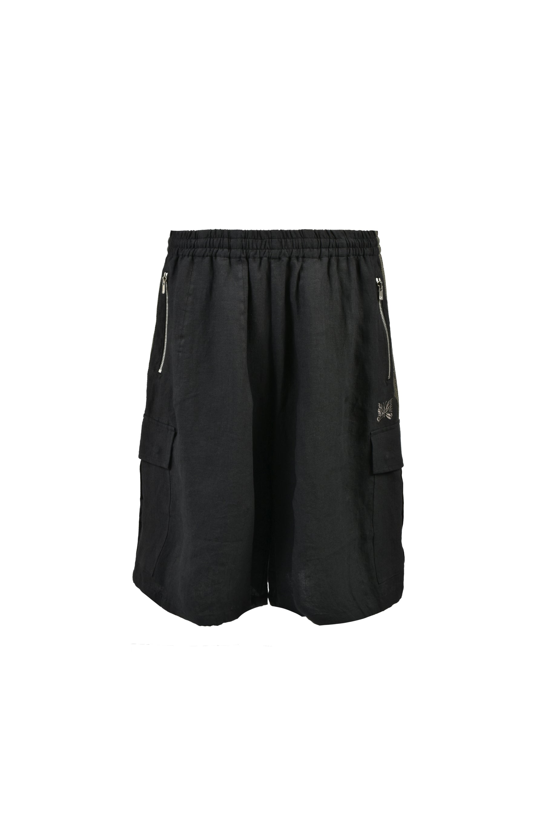 H.D. TRACK SHORT - BDU / COTTON LINEN ( 20TH EXCLUSIVE) / BLK