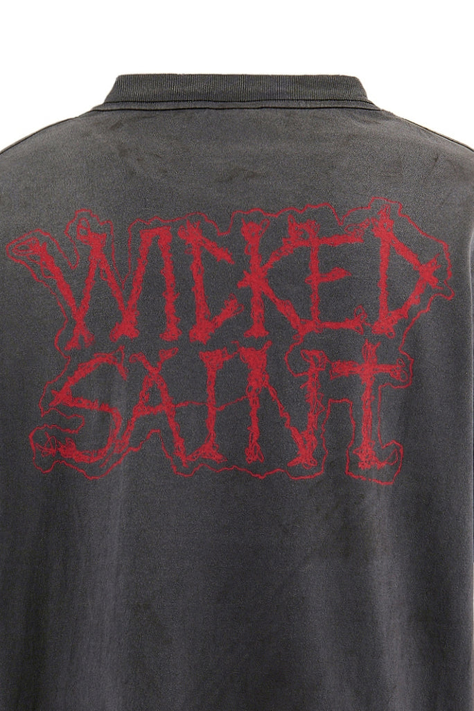 SS TEE/HOLY SAINT / BLK