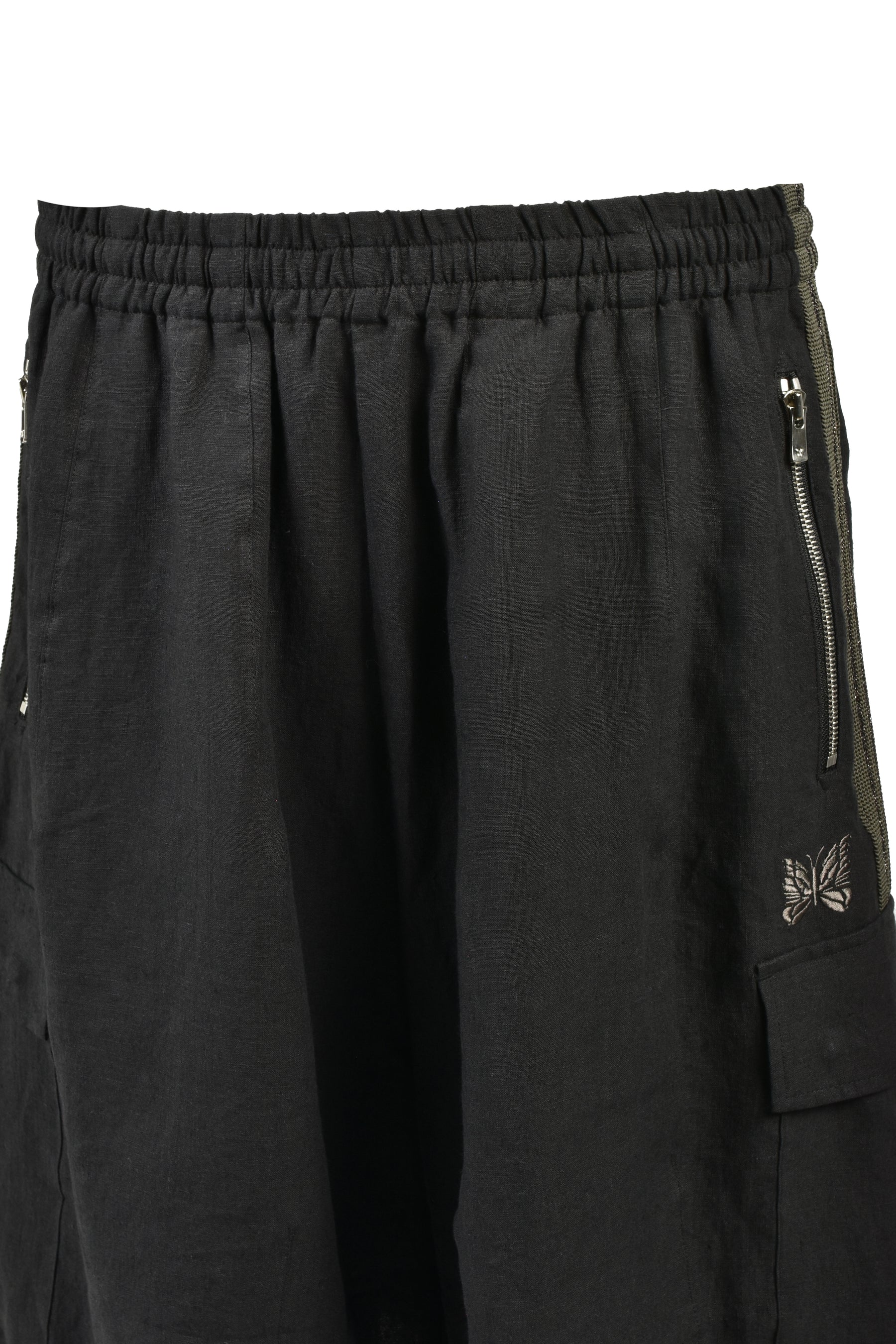 H.D. TRACK SHORT - BDU / COTTON LINEN ( 20TH EXCLUSIVE) / BLK