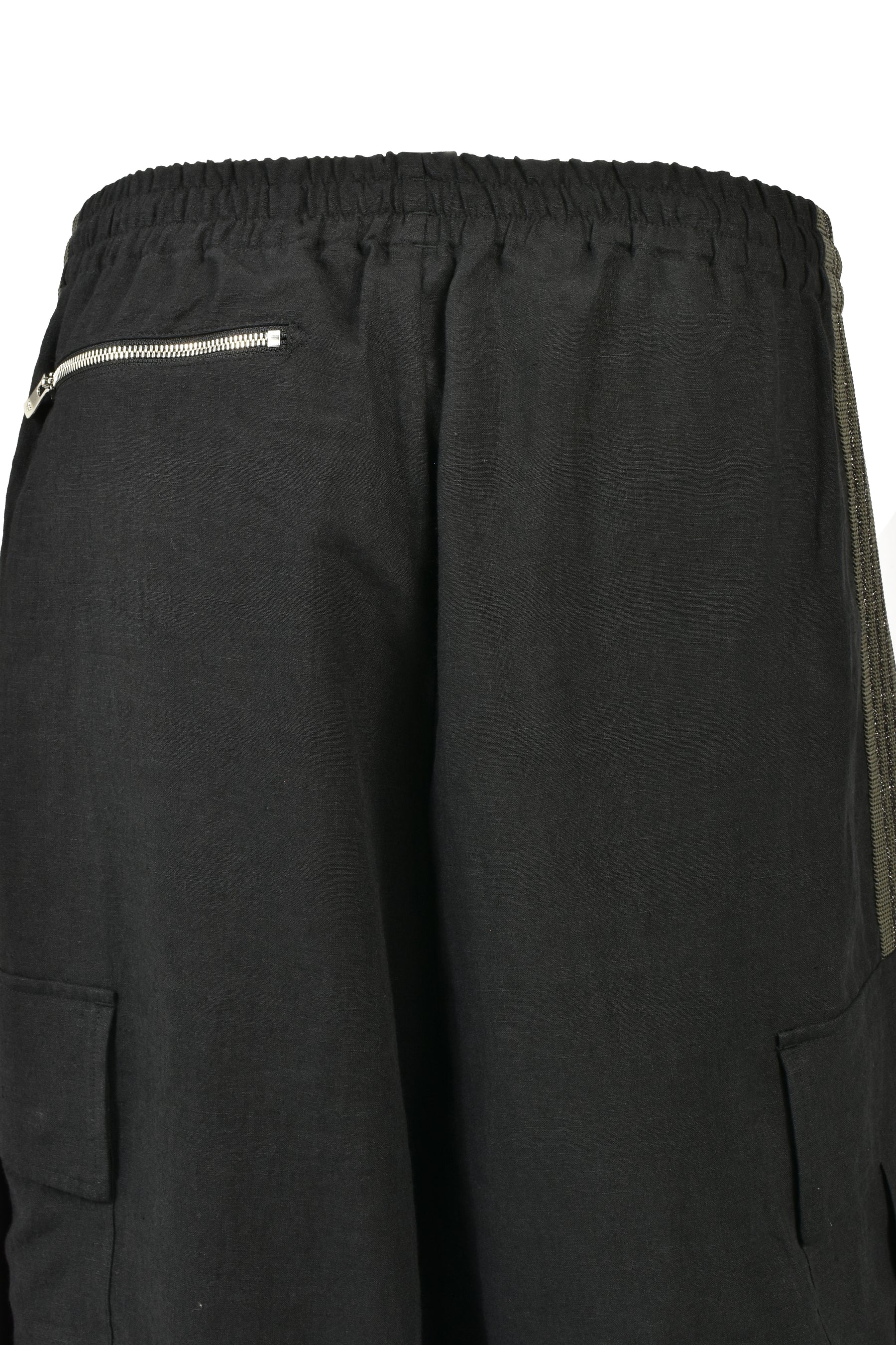 H.D. TRACK SHORT - BDU / COTTON LINEN ( 20TH EXCLUSIVE) / BLK