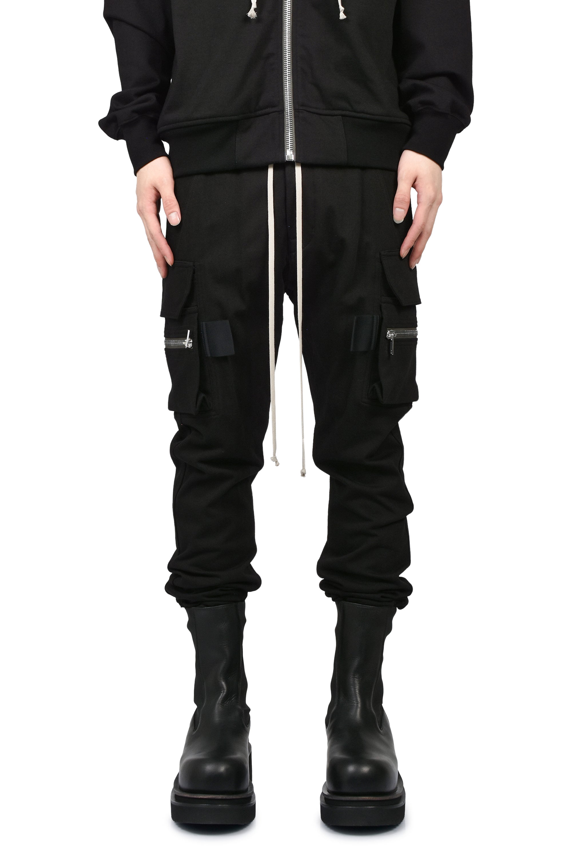 Rick Owens リックオウエンス MASTODON CARGO 46 Rick Owens リック オウエンス FW26 MASTODON CARGO / BLK - NUBIAN