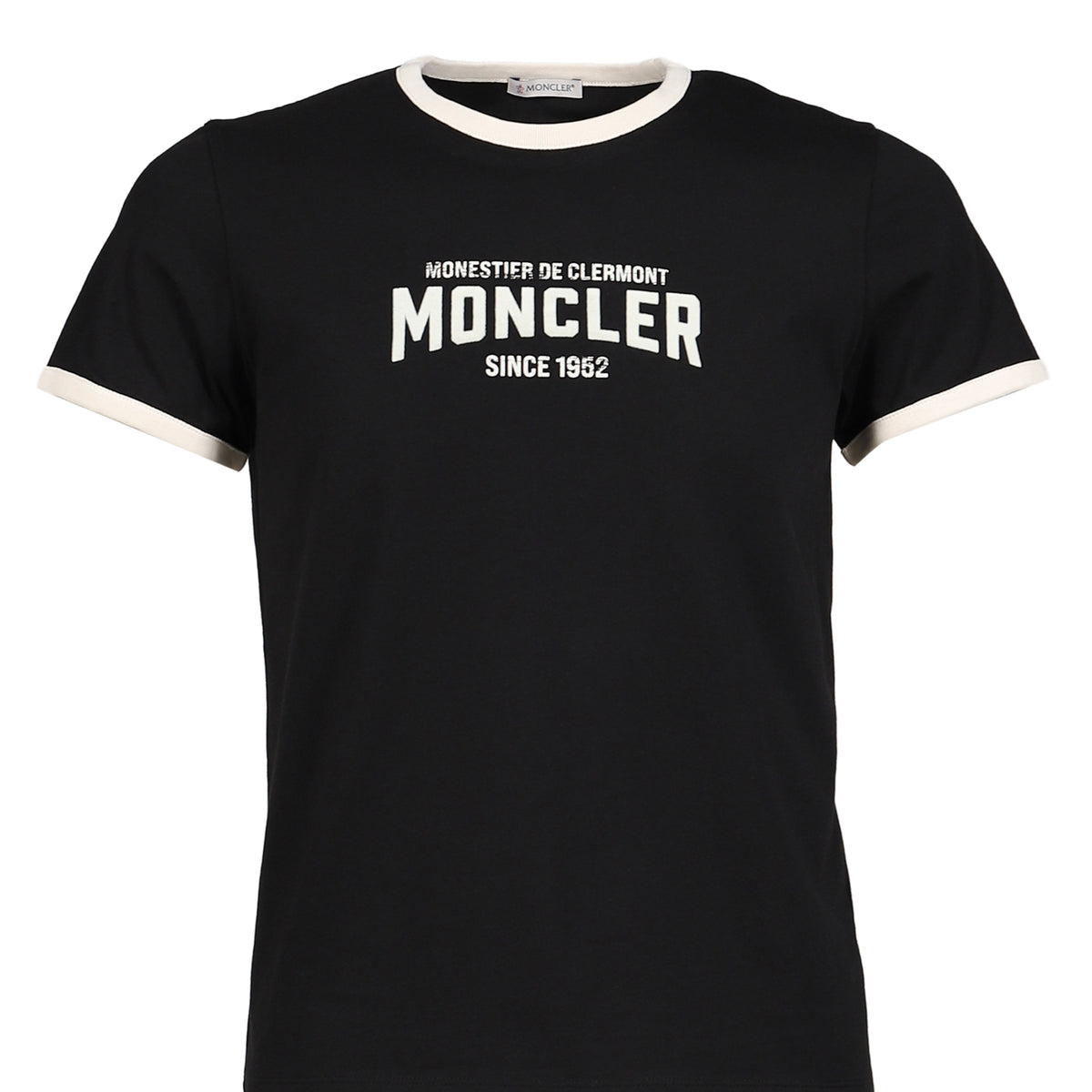 正規品 新品 MONCLER モンクレール Tシャツ 90/95 MONCLER (モンクレール) ダブルワッペン クルーネック 半袖 Tシャツ