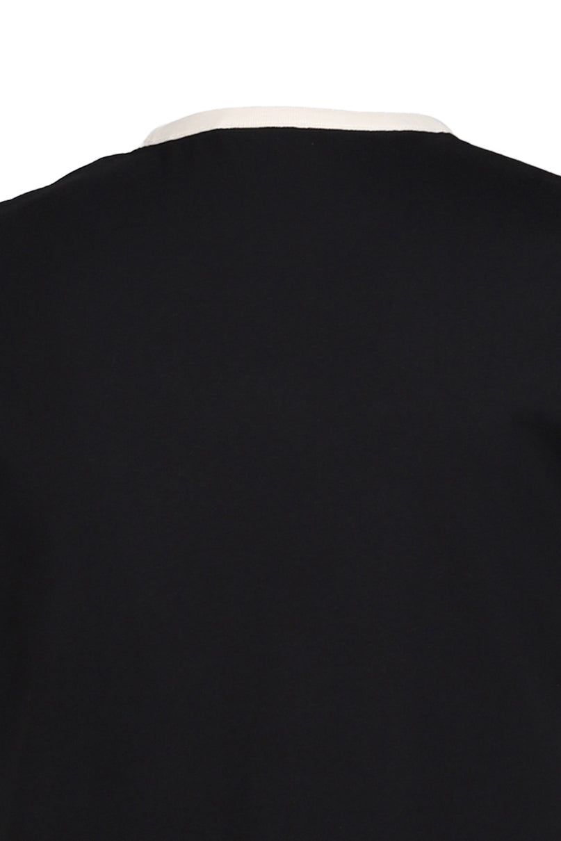 SS T-SHIRT / BLK/WHT