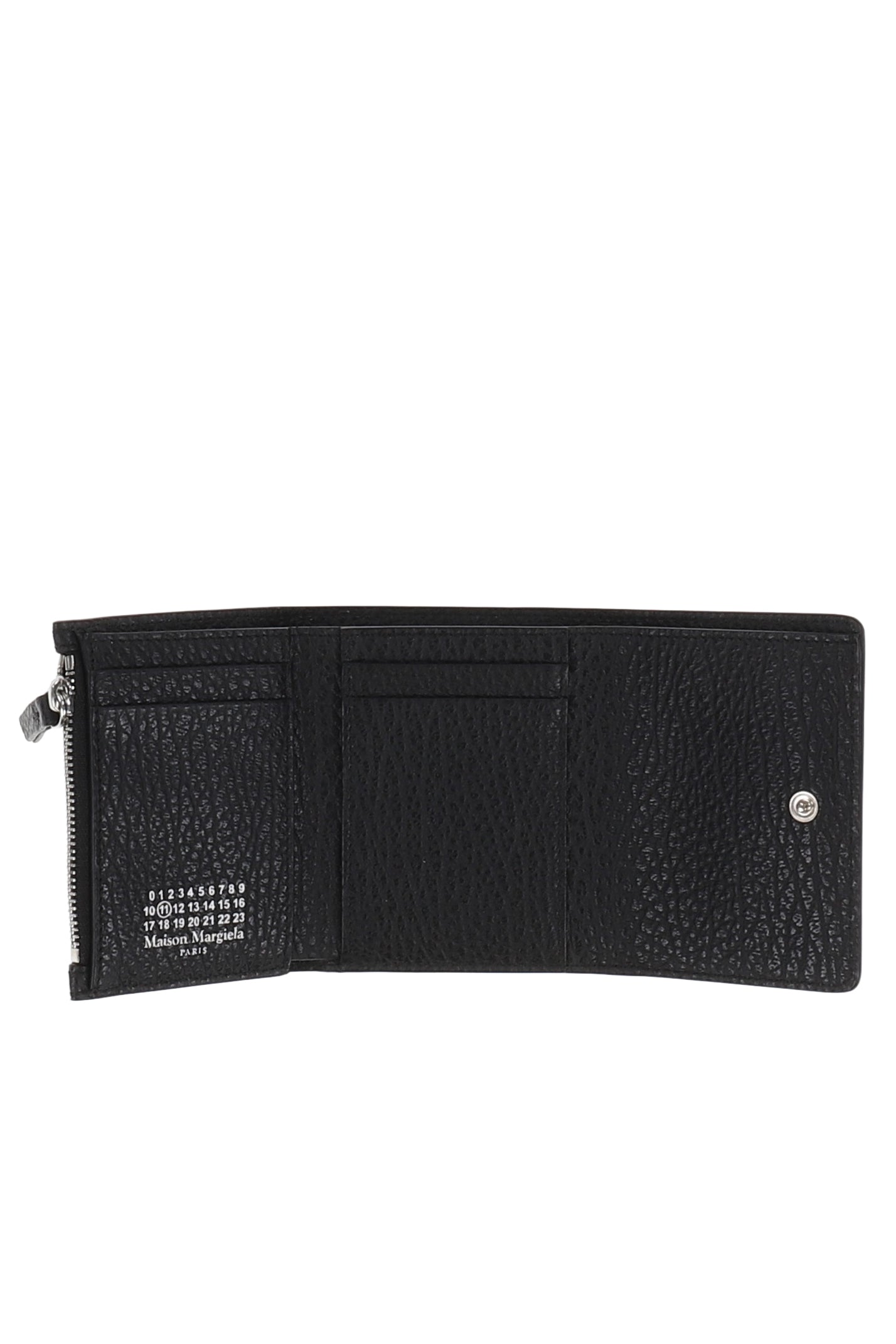 WALLET CLIP 3 WITH ZIP / BLK