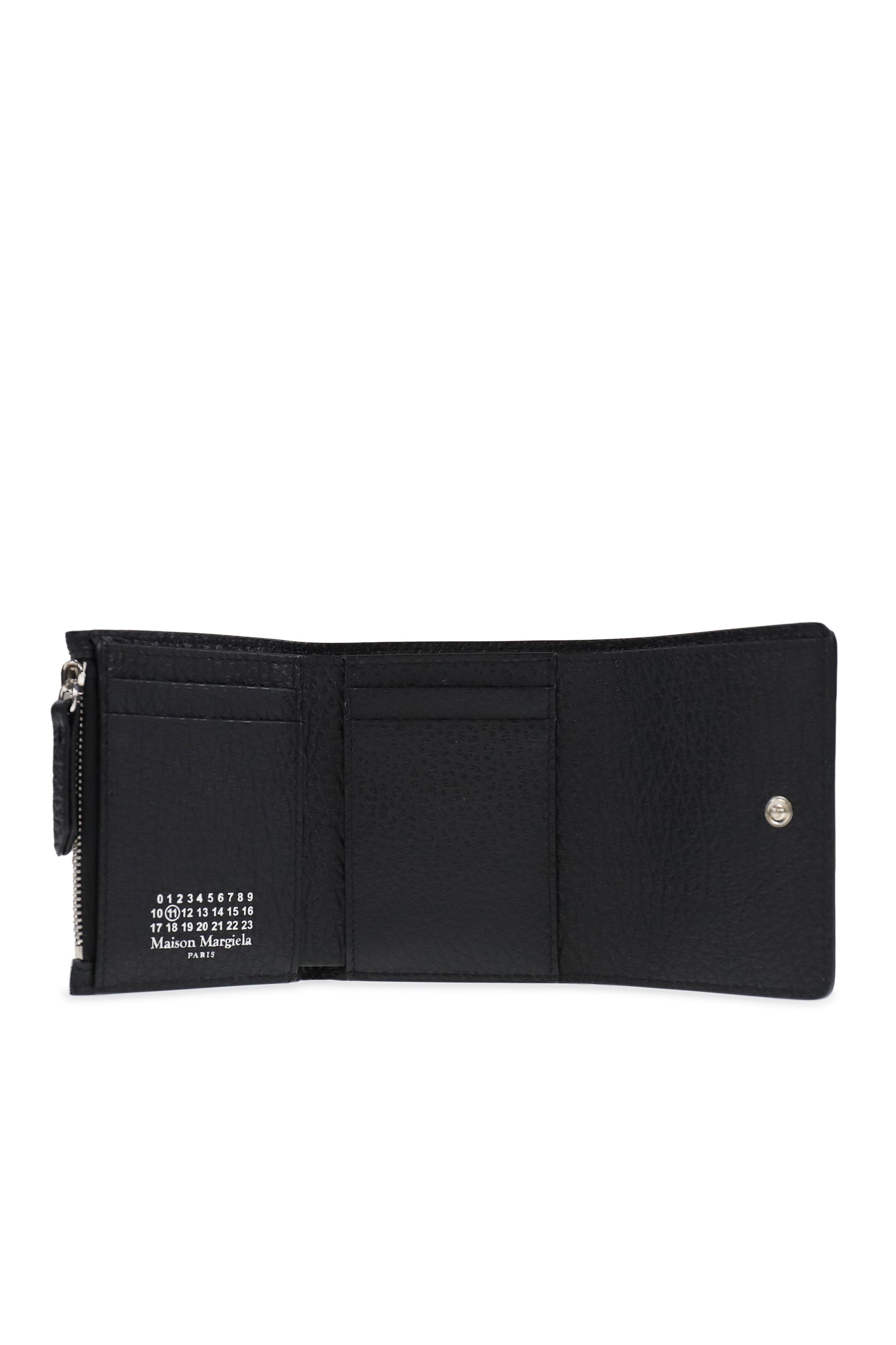 WALLET CLIP 3 WITH ZIP / BLK