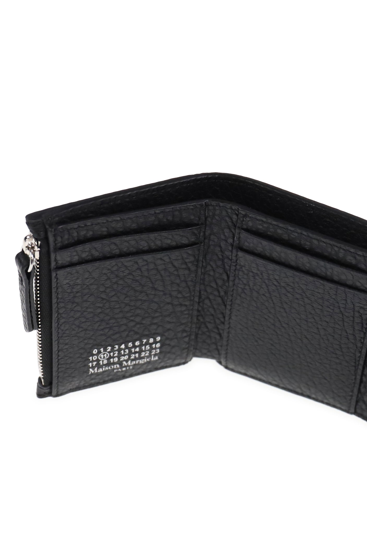 WALLET CLIP 3 WITH ZIP / BLK