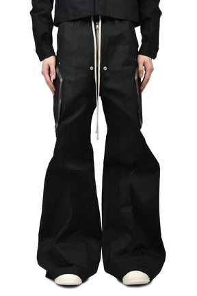 リックオウエンス　ボレロ RU01C4890-LPO-911 RAMONES スニーカー レザー Black Milk 43（2024/07