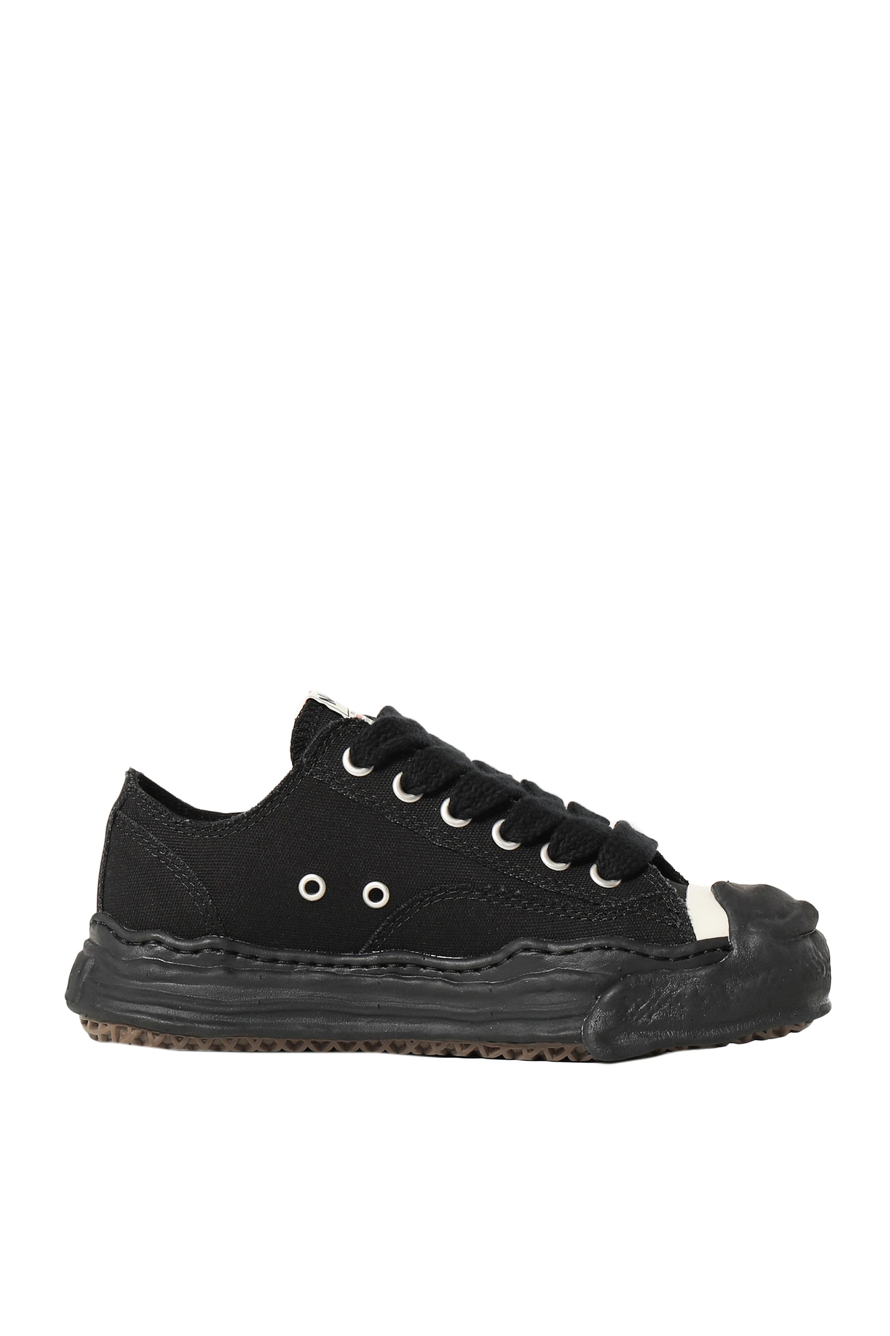 Maison MIHARA YASUHIRO SS23 HANK LOW CANVAS / BLK/BLK -NUBIAN