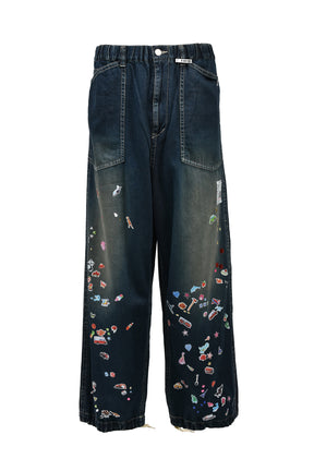 BAKER JEANS W STICKER / IND