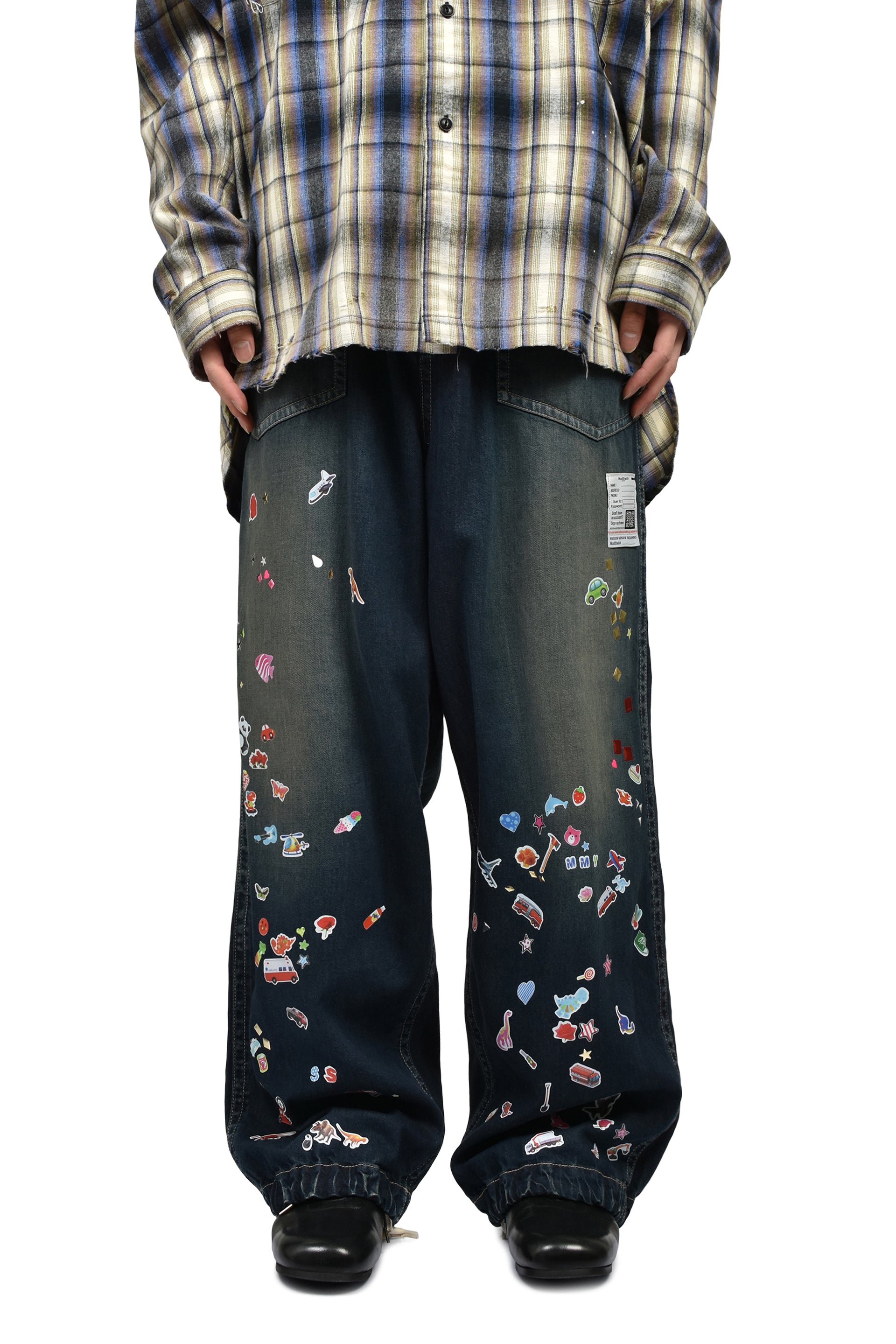 BAKER JEANS W STICKER / IND