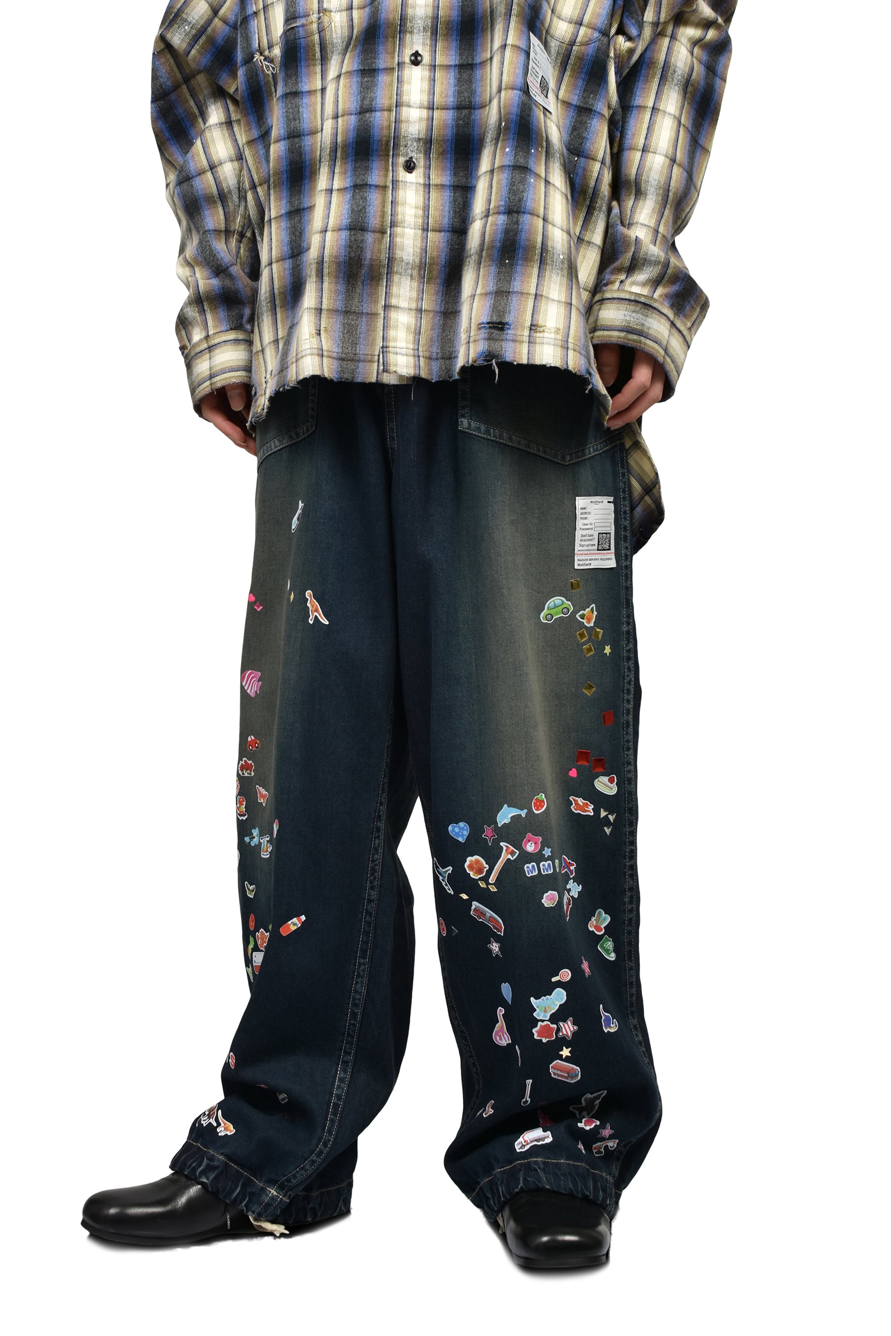 BAKER JEANS W STICKER / IND