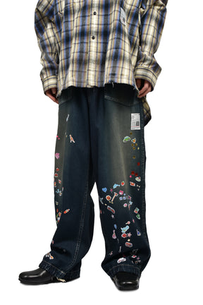 BAKER JEANS W STICKER / IND
