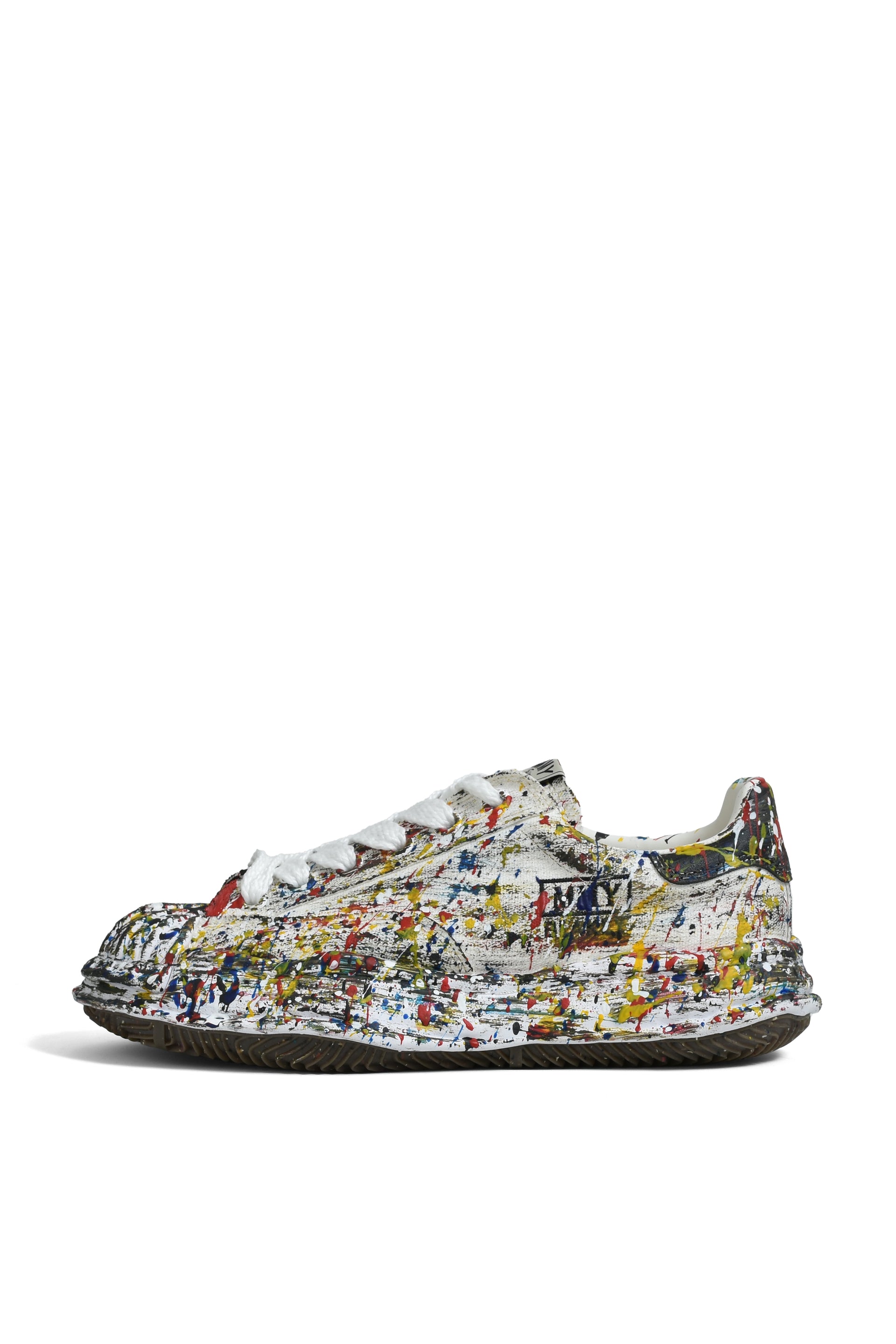 Maison MIHARA YASUHIRO BLAKEY LOW CANVAS MULTI / WHT