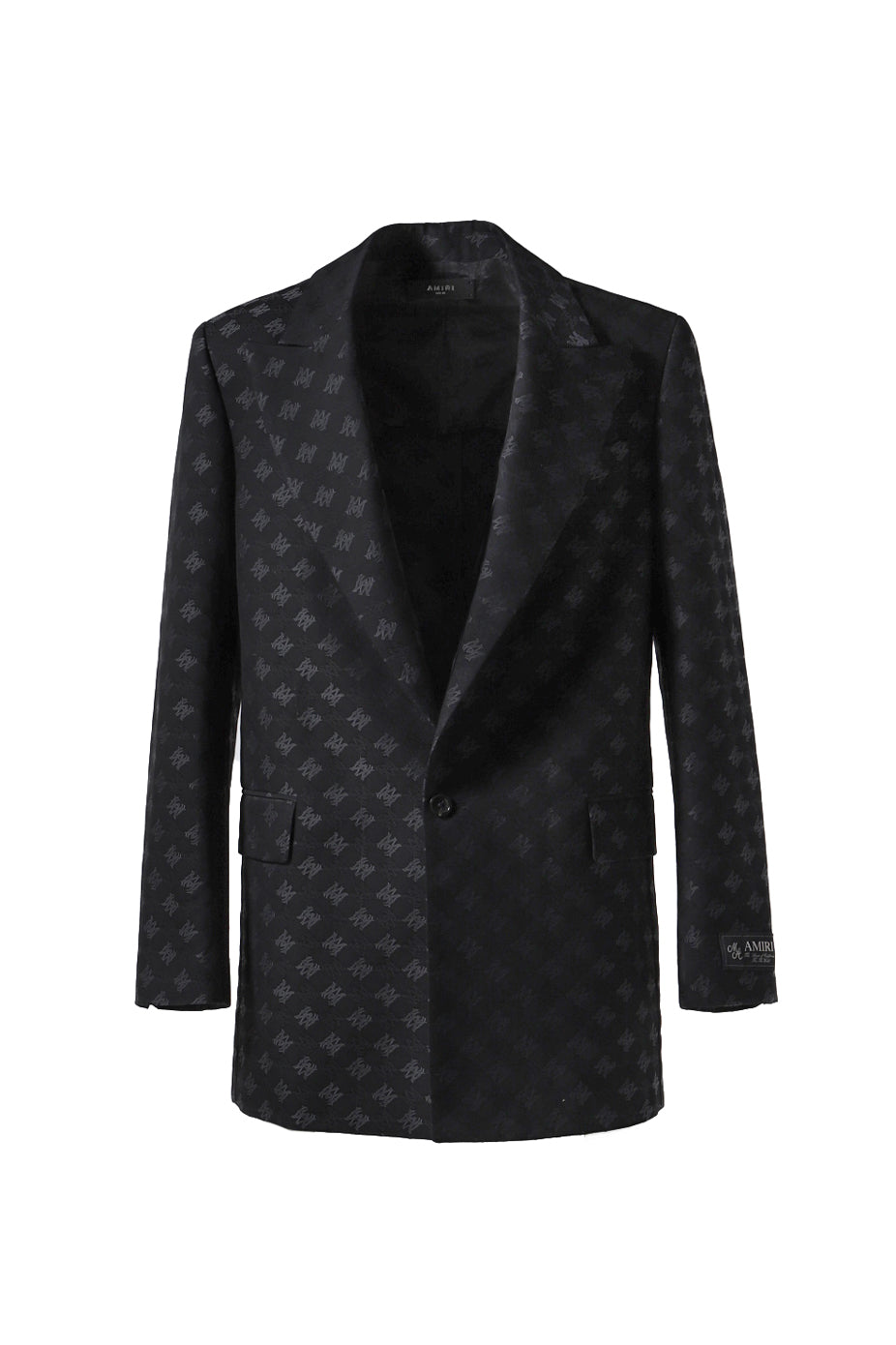 MA QUAD JACQUARD SB BLAZER / BLK