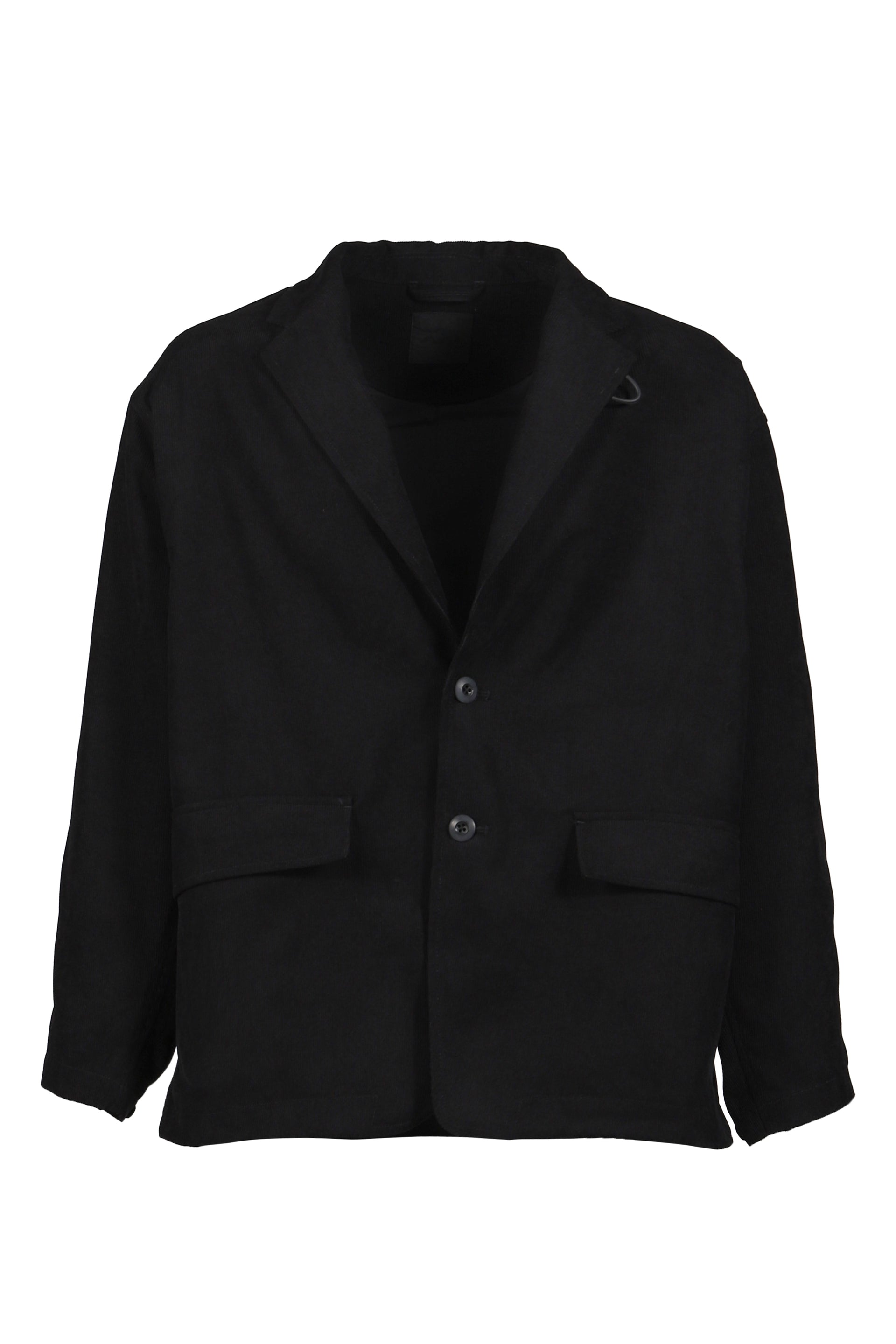 TECH LOOSE 2B JACKET CORDUROY / BLK