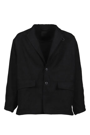 TECH LOOSE 2B JACKET CORDUROY / BLK