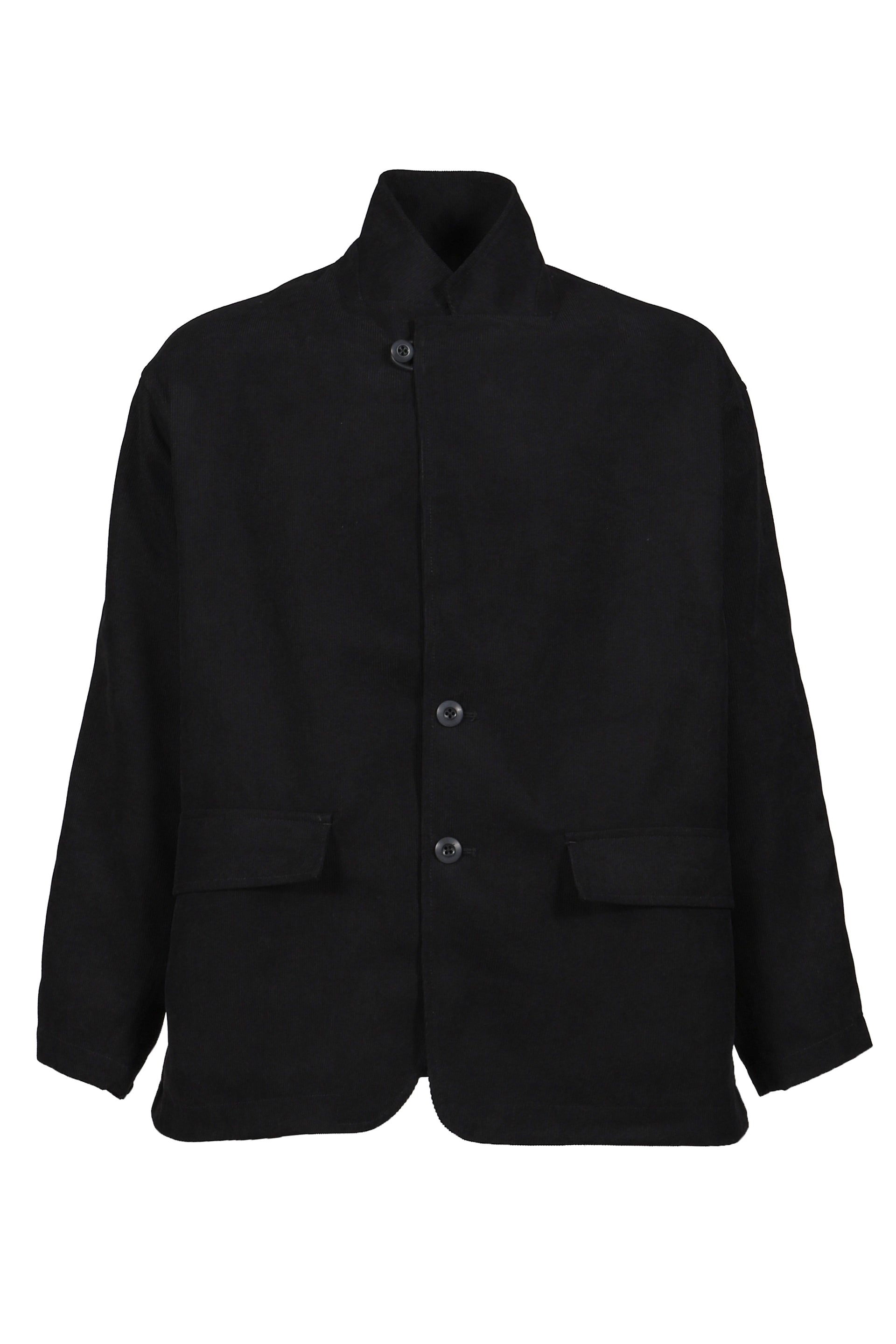 TECH LOOSE 2B JACKET CORDUROY / BLK