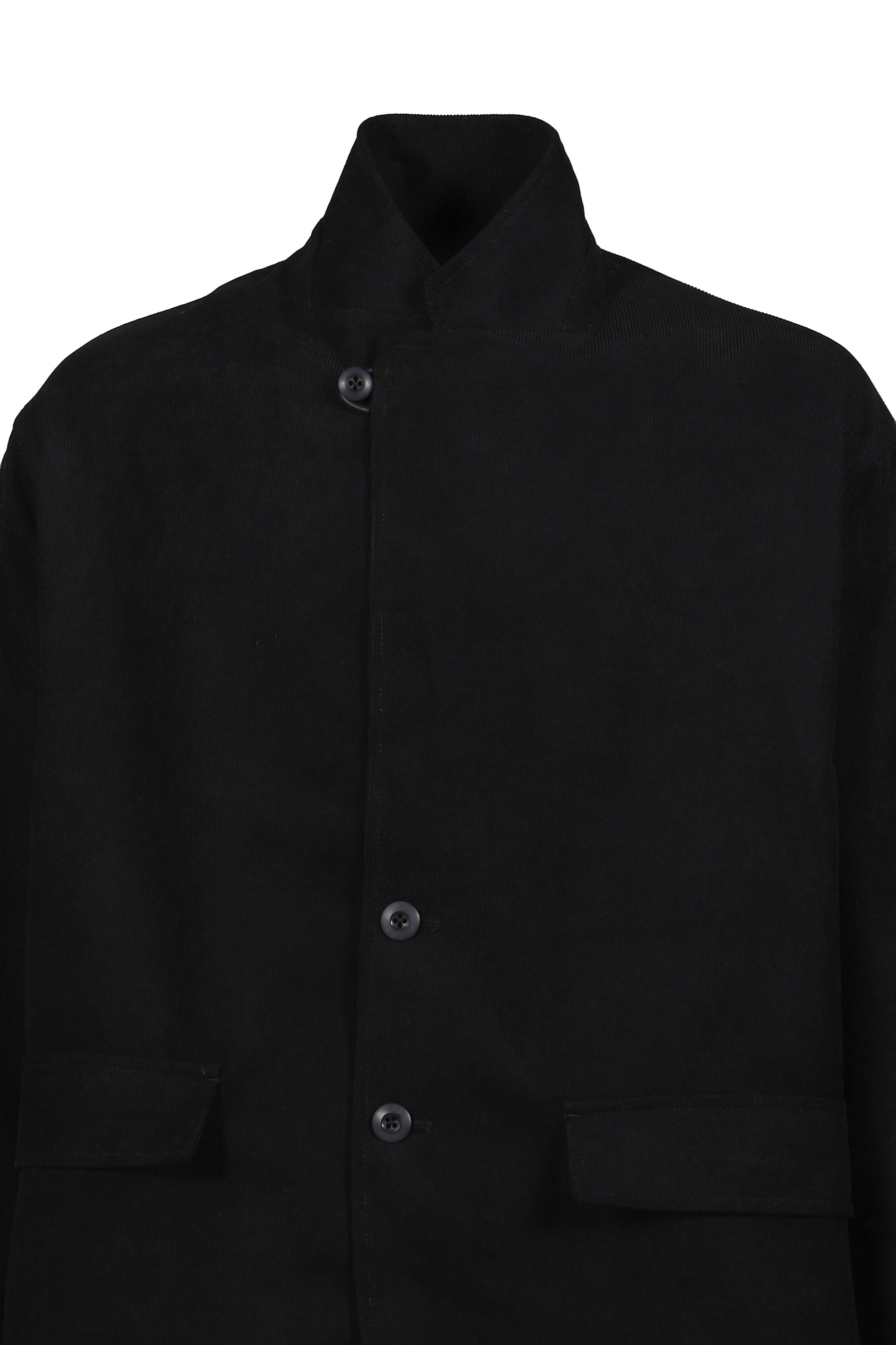 TECH LOOSE 2B JACKET CORDUROY / BLK