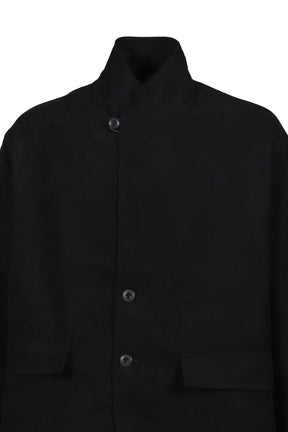 TECH LOOSE 2B JACKET CORDUROY / BLK