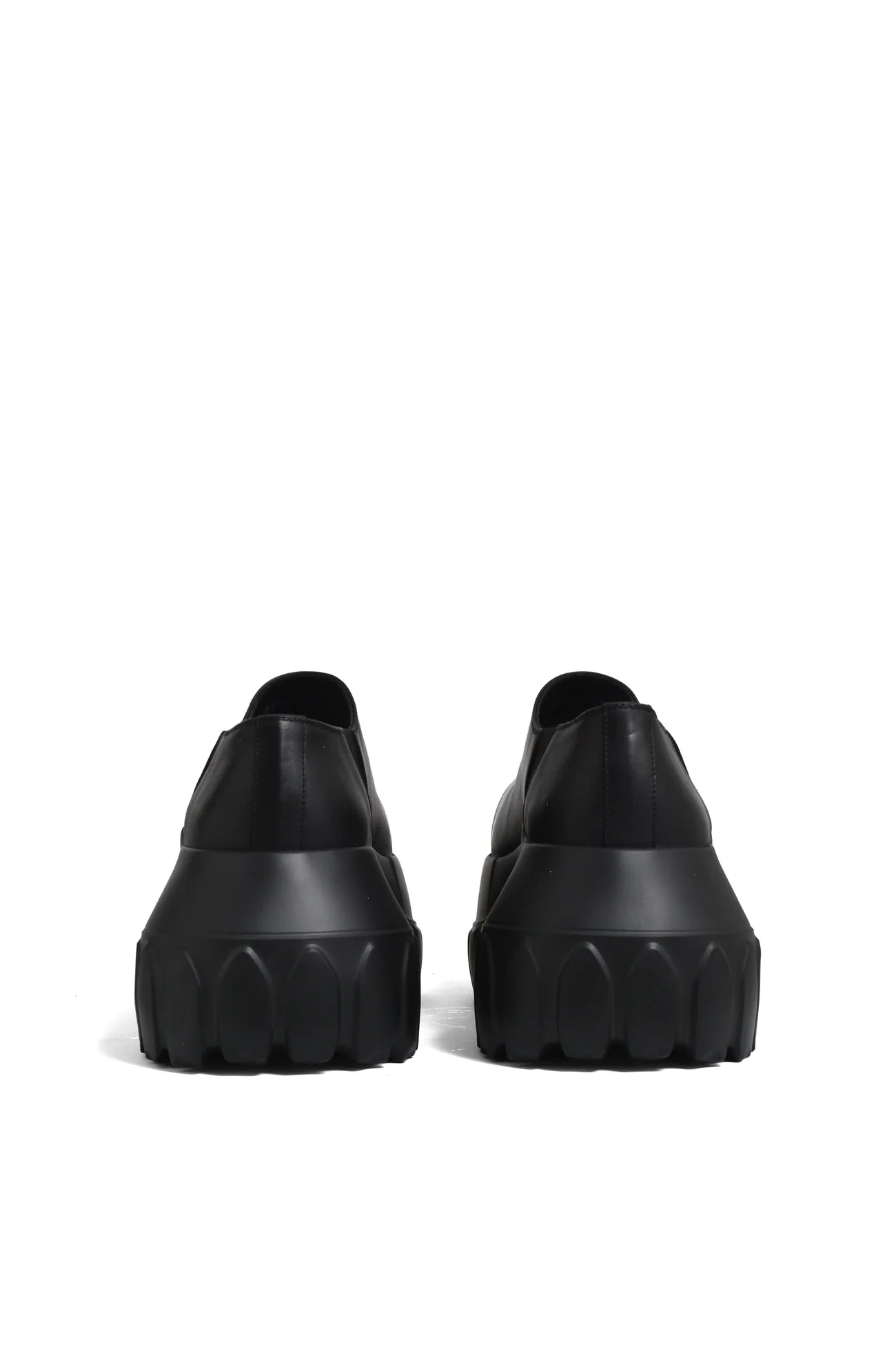 Rick Owens CONCORDIANS FW25 SLIP ON MEGA TRACTOR / BLK - NUBIAN Rick Owens CONCORDIANS FW25 SLIP ON MEGA TRACTOR / BLK - NUBIAN