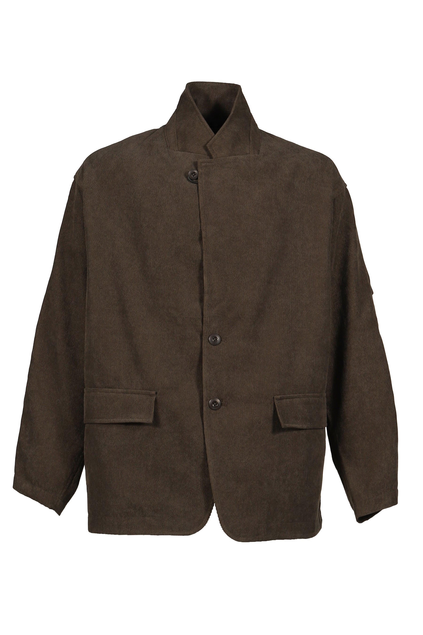 DAIWA PIER39 Tech Loose 2B Jacket in Corduroy/Brown Khaki - Nubian