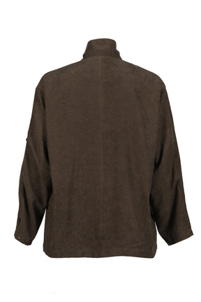 TECH LOOSE 2B JACKET CORDUROY / BRW KHA